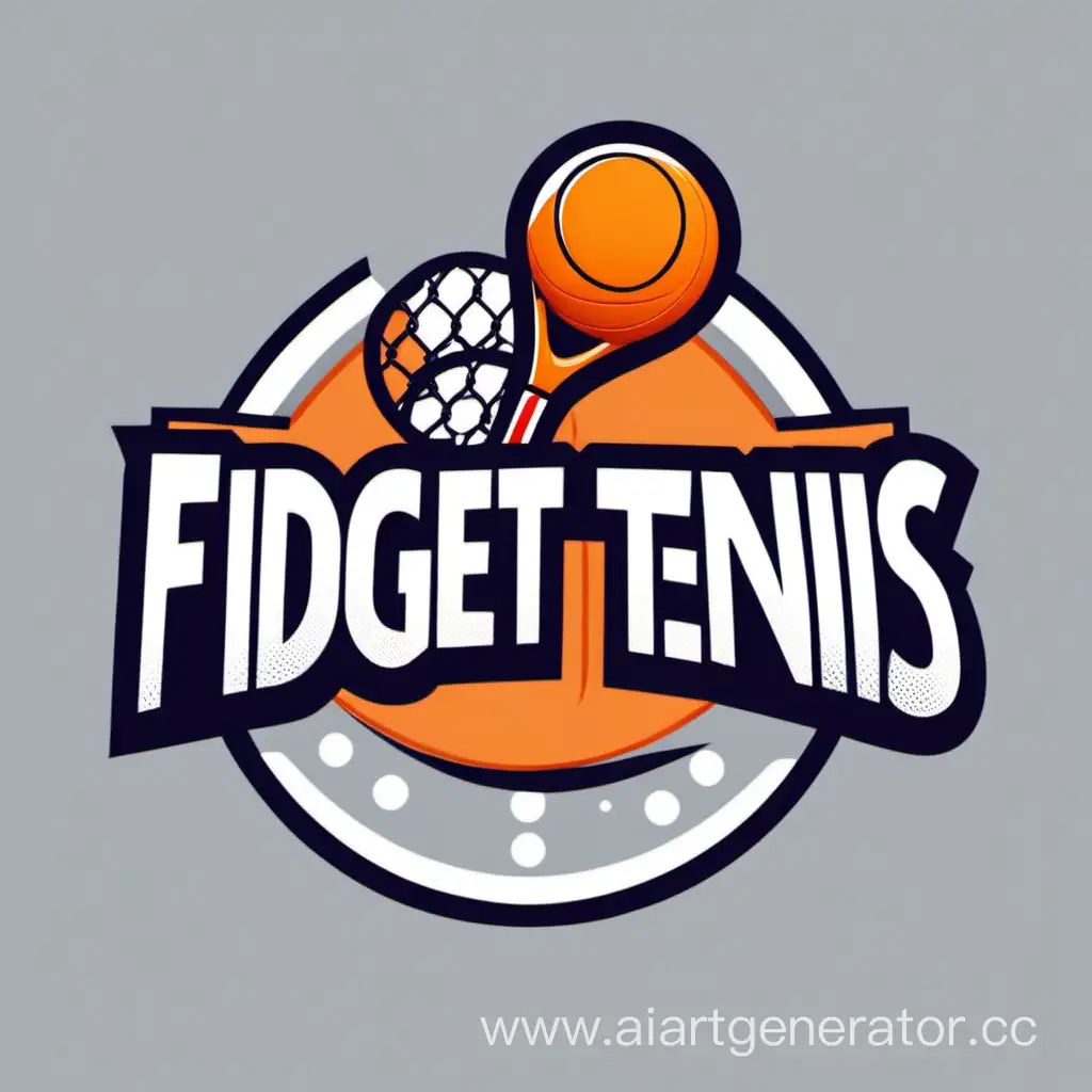 логотип команды по фиджетл тенису