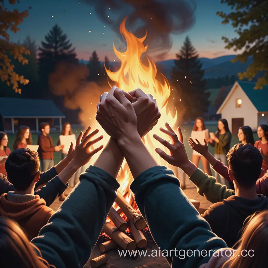 Song-Cover-Art-Friends-Around-Bonfire