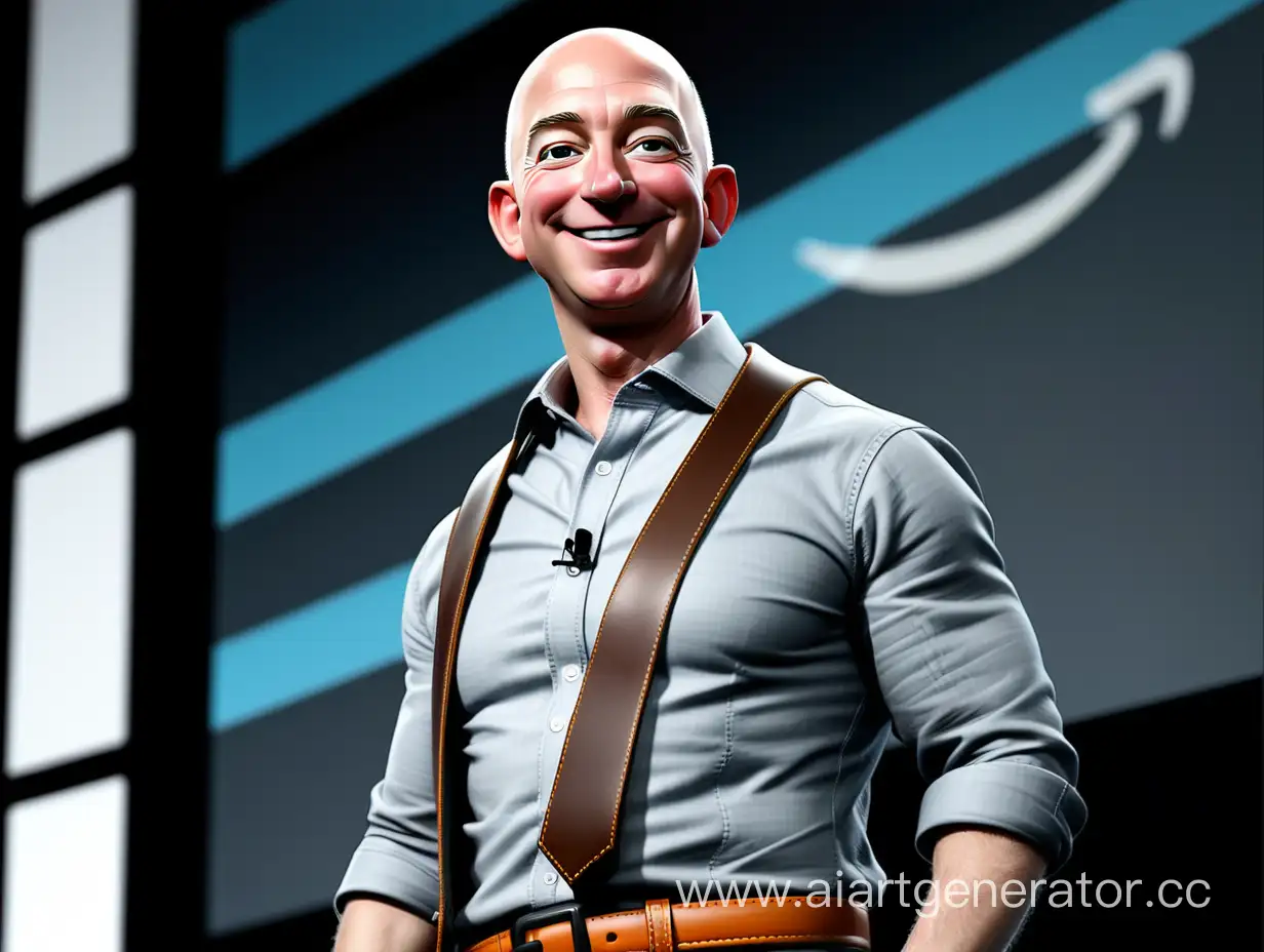 Jeff-Bezos-Smiling-in-Midjorni-Style-with-Belt-Plan