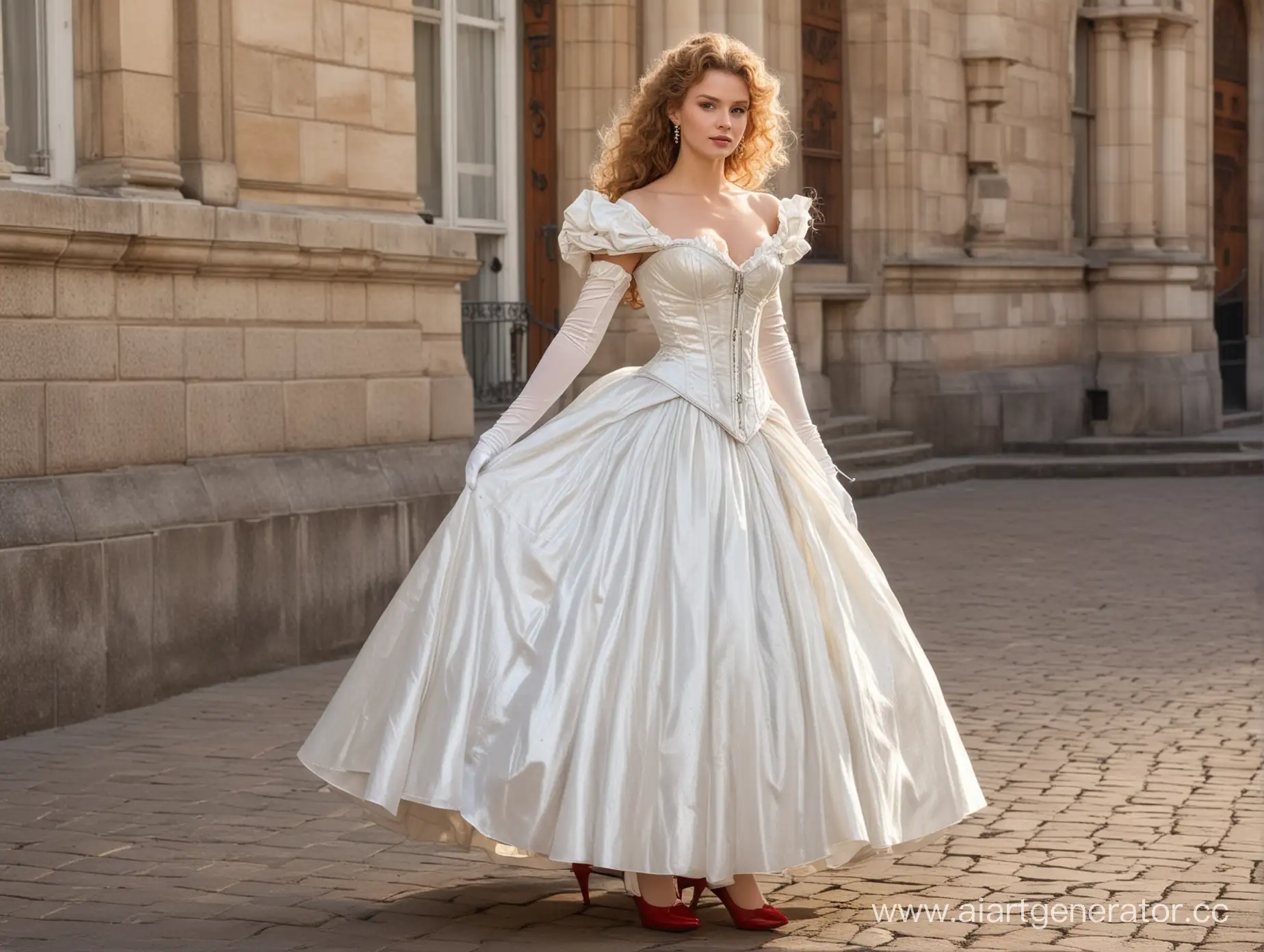 Glamorous-Cinderella-Dancing-in-a-Shimmering-Dress-at-the-Palace-Ball