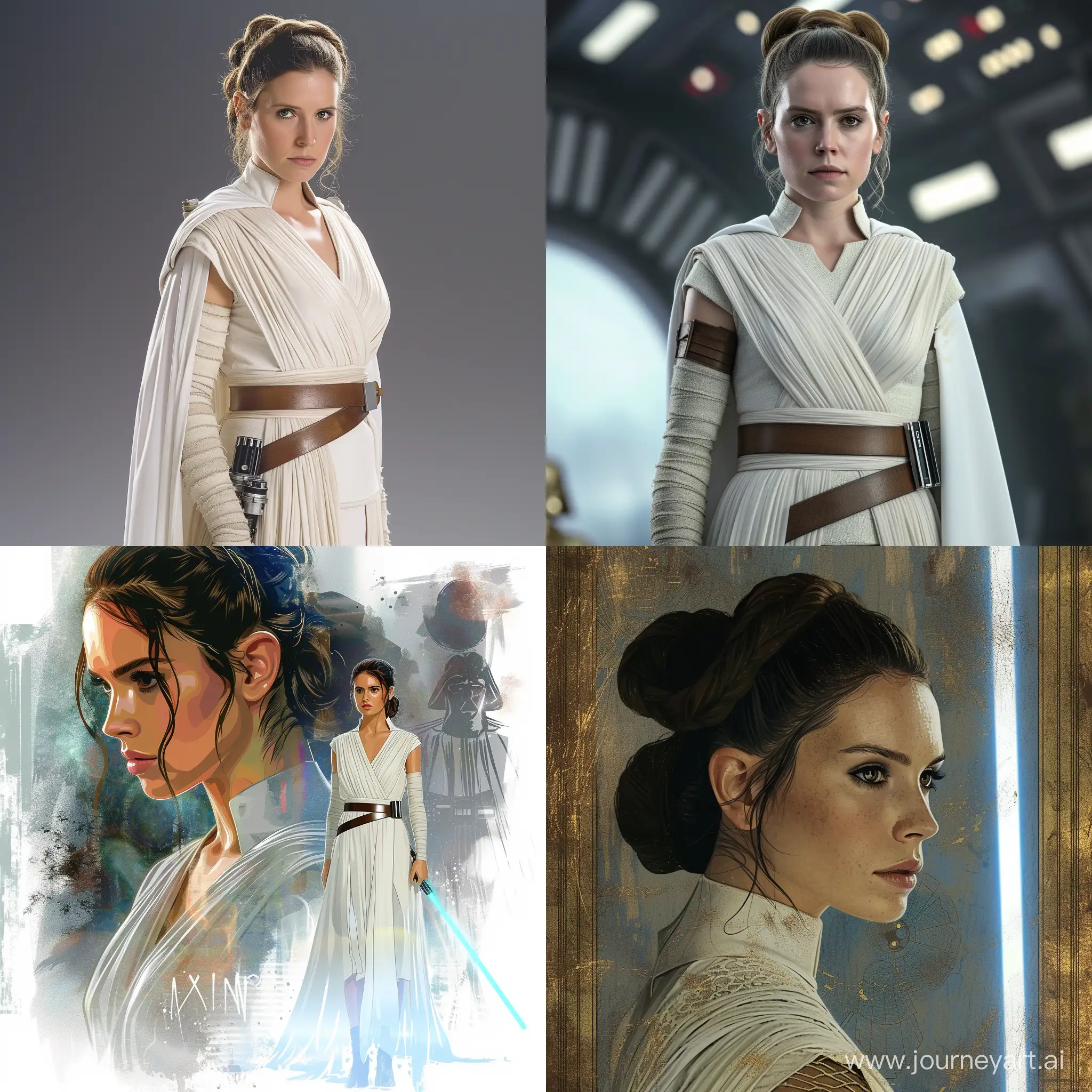 Leia-from-The-Force-Unleashed-Star-Wars-Art-with-11-Aspect-Ratio