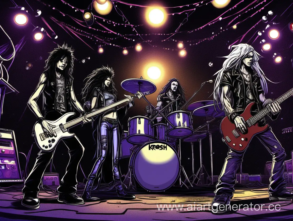 Energetic-Rock-Band-Performance-in-Smeshariki-Universe
