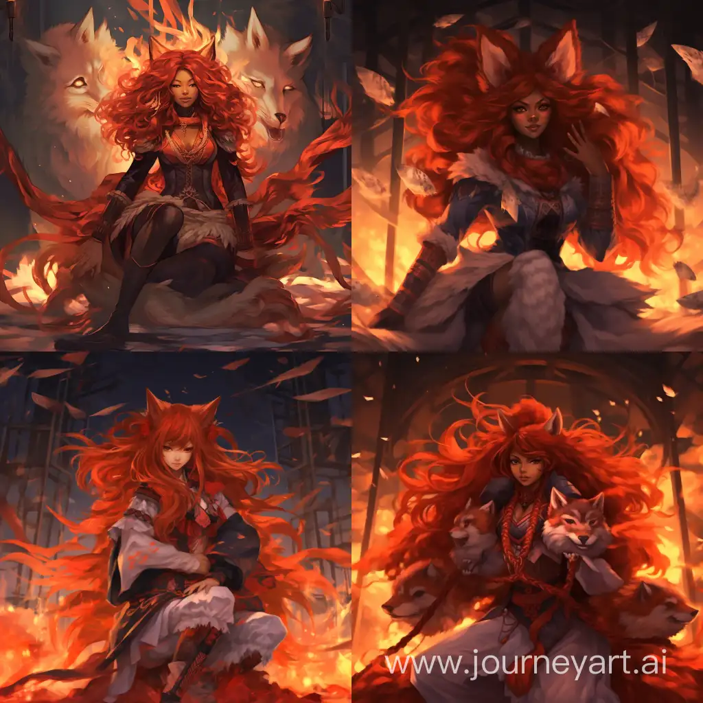 Fiery-Kitsune-Sorceress-Conjuring-Flames-with-Elegant-Precision