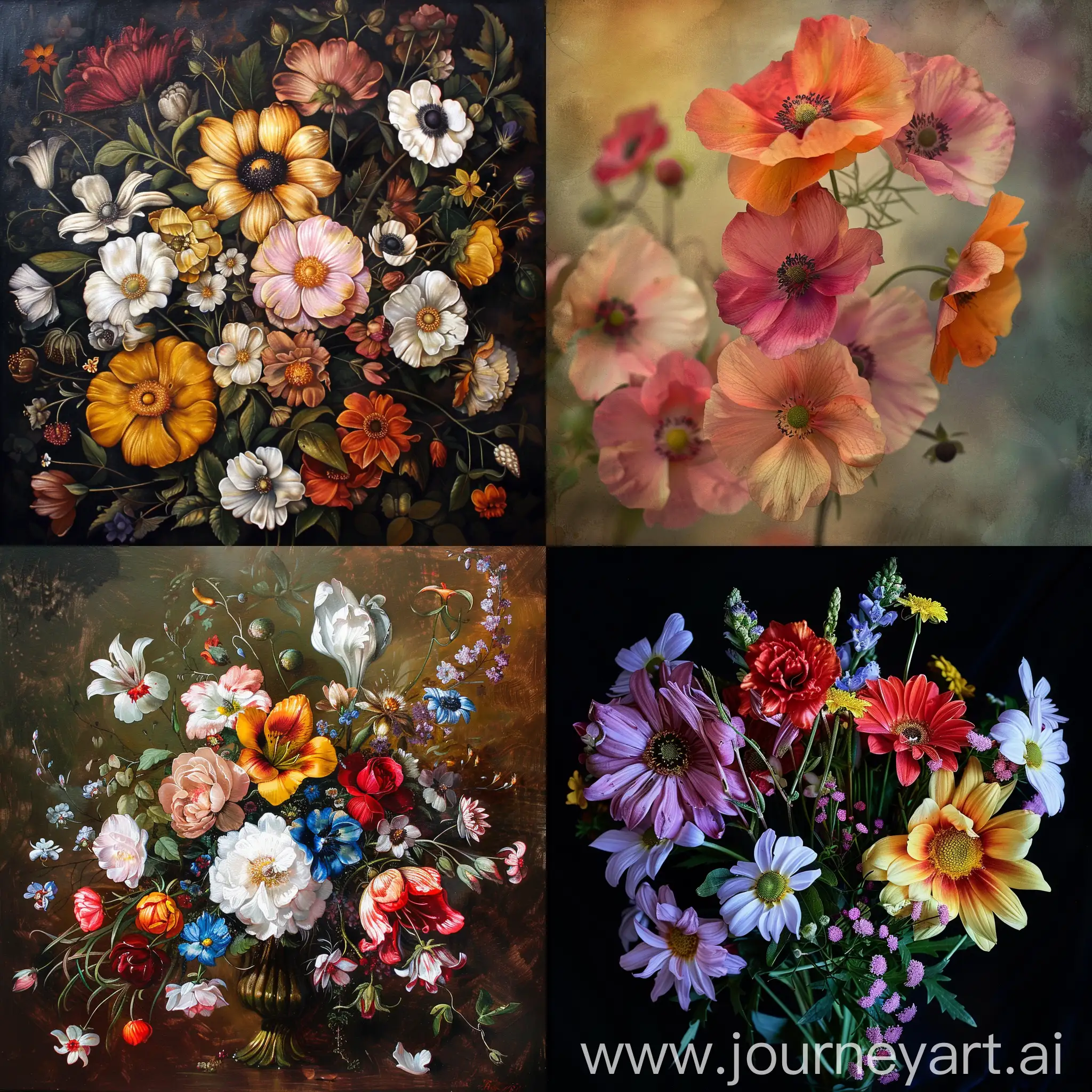 Vibrant-Bouquet-of-Flowers-in-Square-Composition