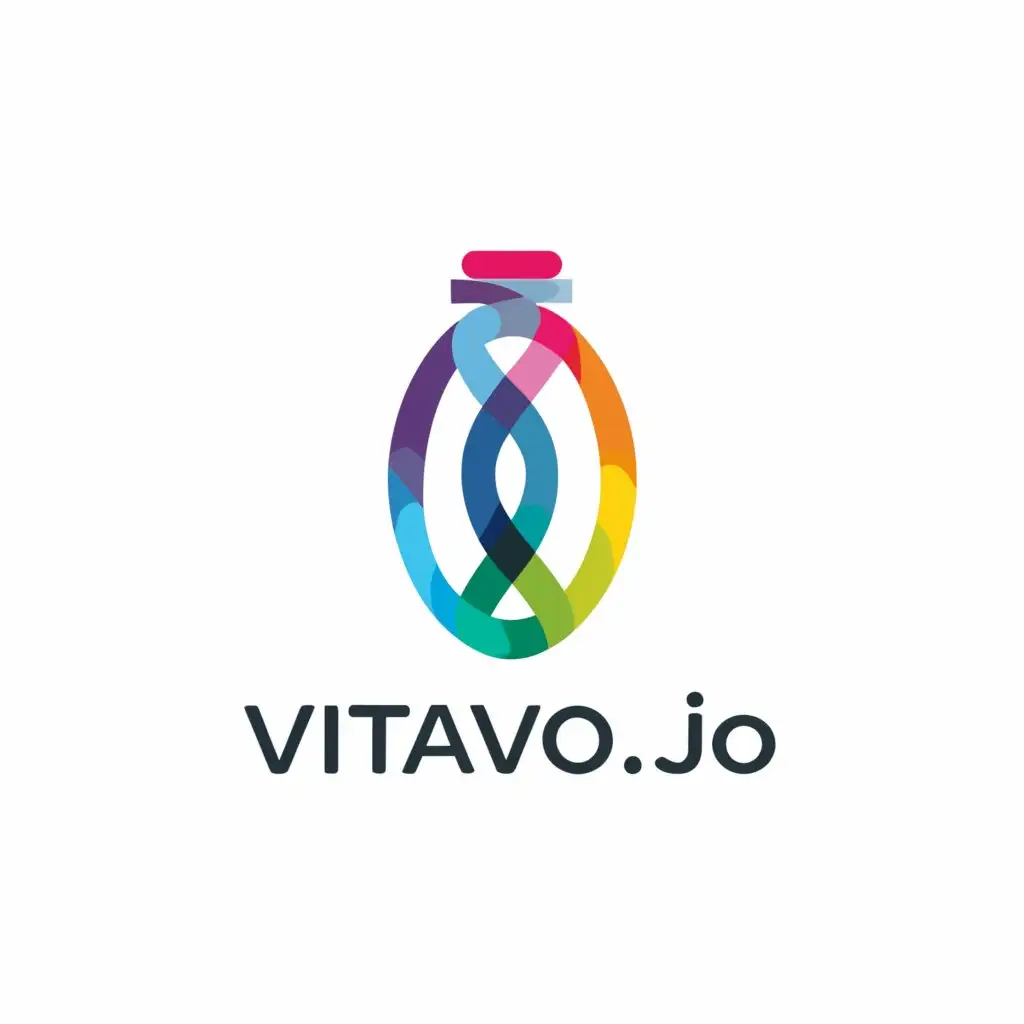 a logo design,with the text "Vitavo.Jo", main symbol:Vitamin supplements,Moderate,be used in Sports Fitness industry,clear background