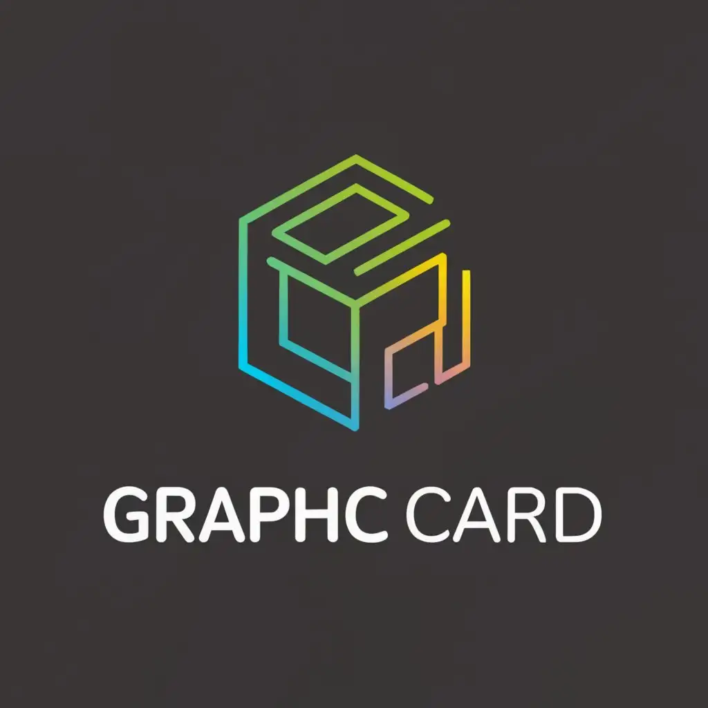 a logo design,with the text "graphic card", main symbol:graphic card logo,Moderate,clear background