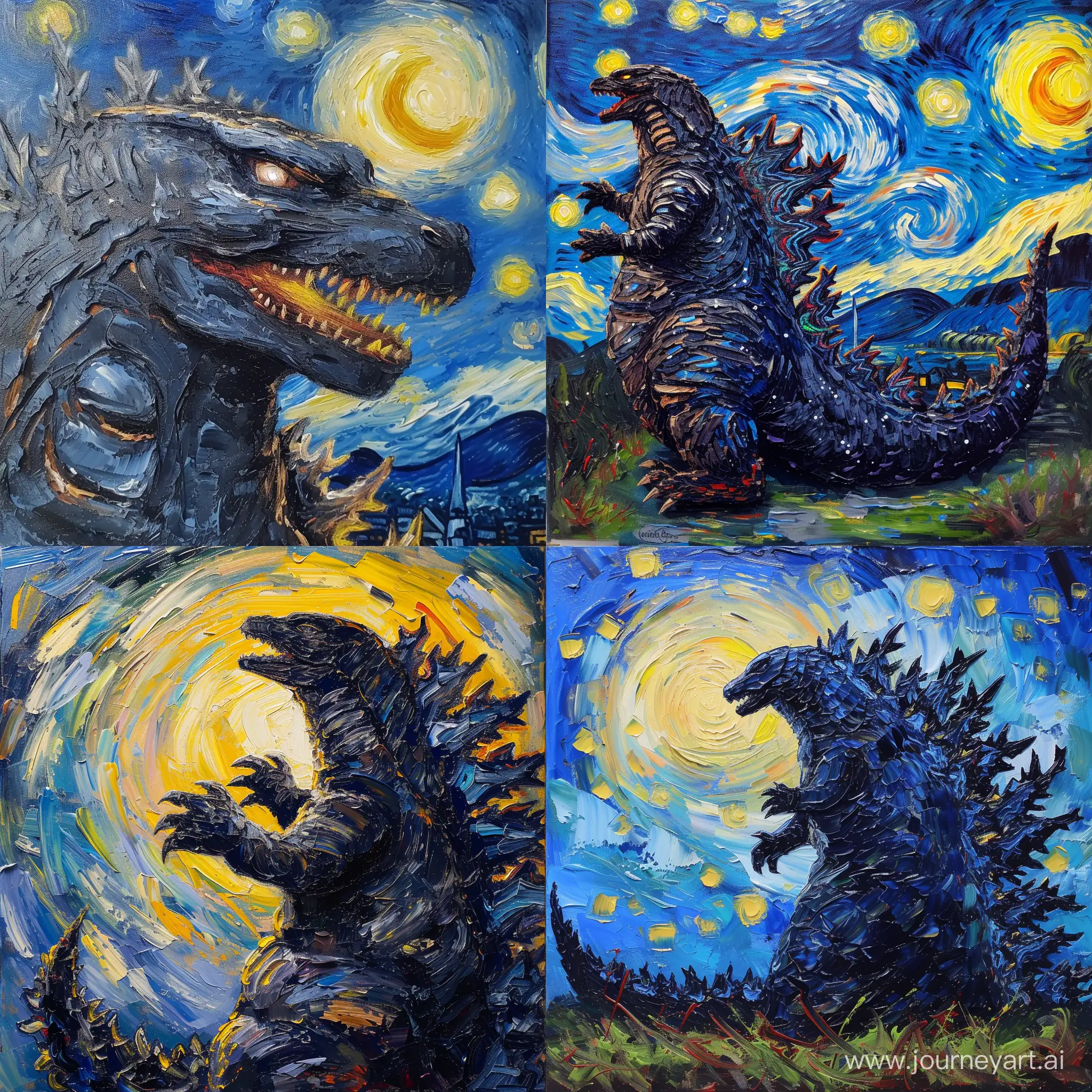 Shin-Godzilla-in-Van-Gogh-Style-Masterpiece