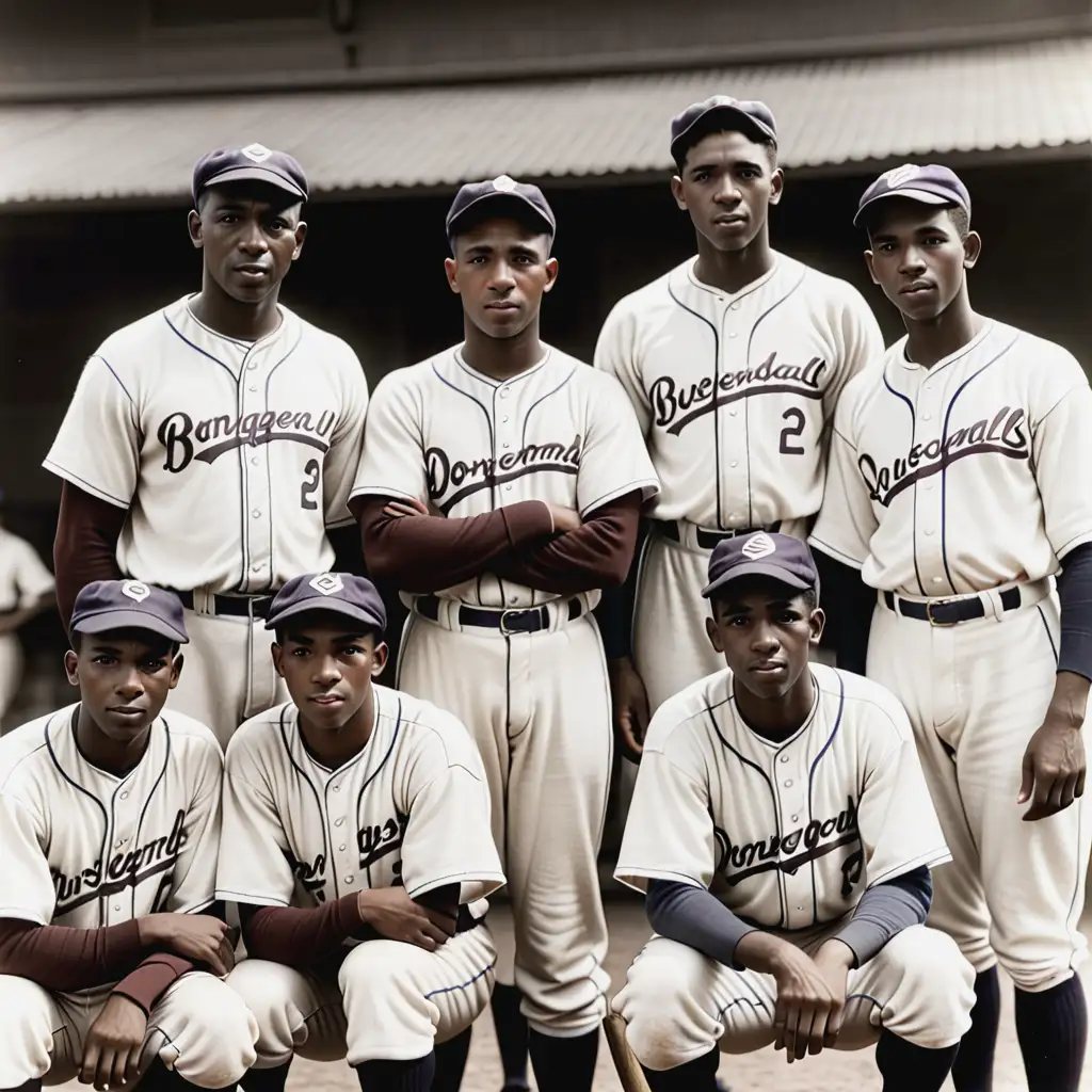 African-American, baseball team, 1932