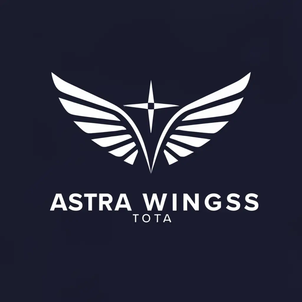 LOGO-Design-For-Astra-Wings-Minimalistic-Stars-Wings-for-Events-Industry