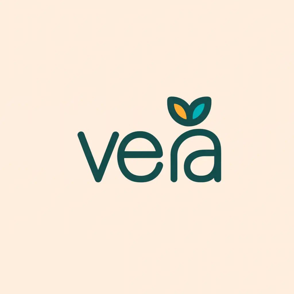 a logo design,with the text "Vera", main symbol:digital health app icon, relieving symptoms during the menopause, Creative, minimalistic,be used in Medical industry,clear background,Moderate,be used in Medical Dental industry,clear background