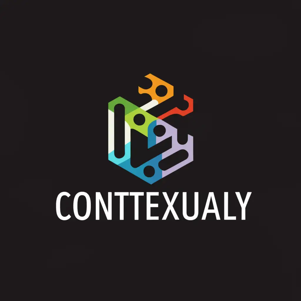 a logo design,with the text "Contextually", main symbol:words,Moderate,be used in Entertainment industry,clear background