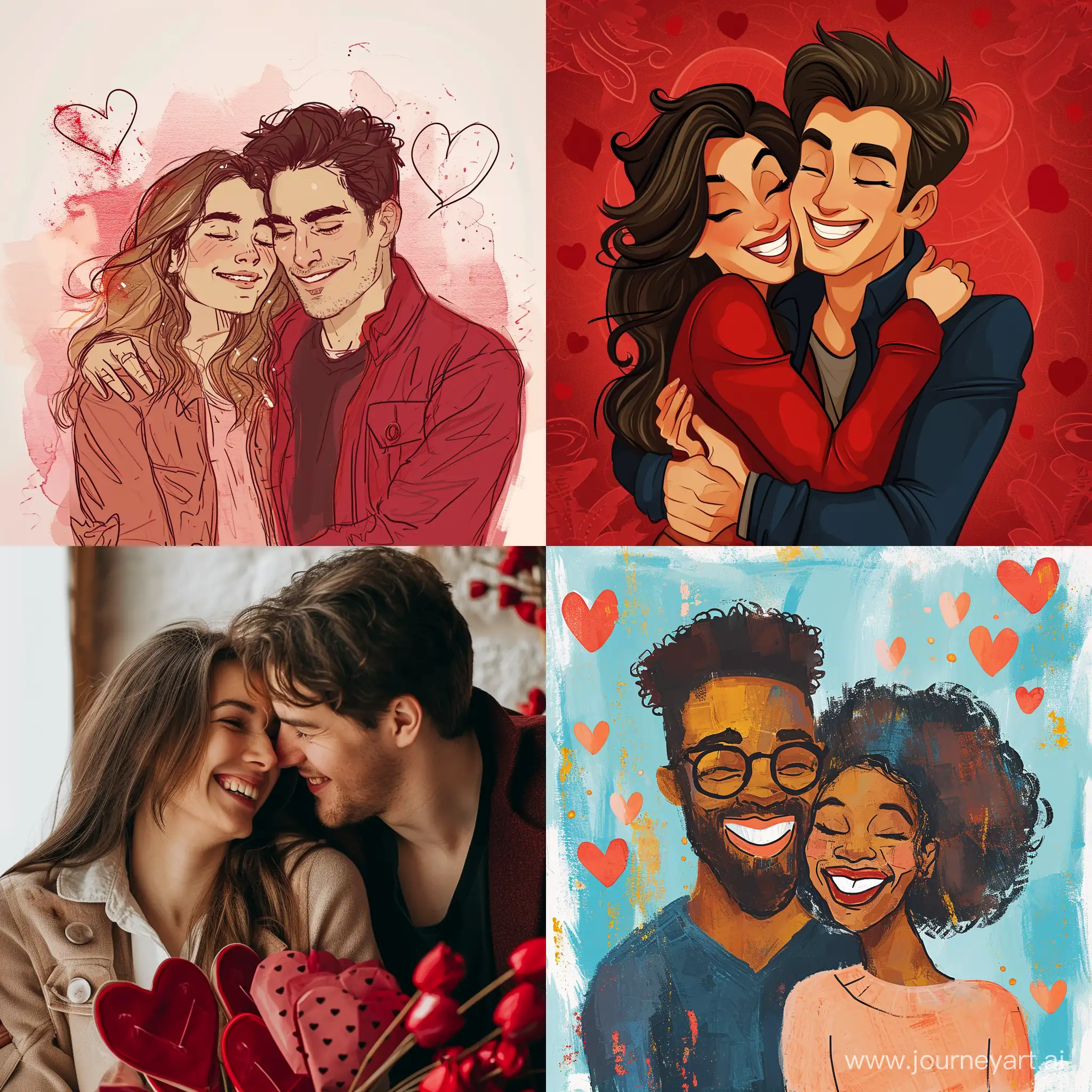 Happy-Couple-Celebrating-Valentines-Day