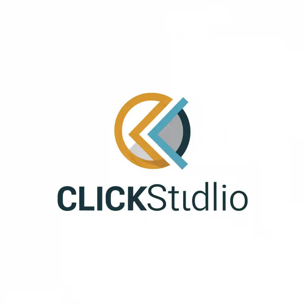 a logo design,with the text "Click studio", main symbol:Photography,Moderate,be used in Entertainment industry,clear background