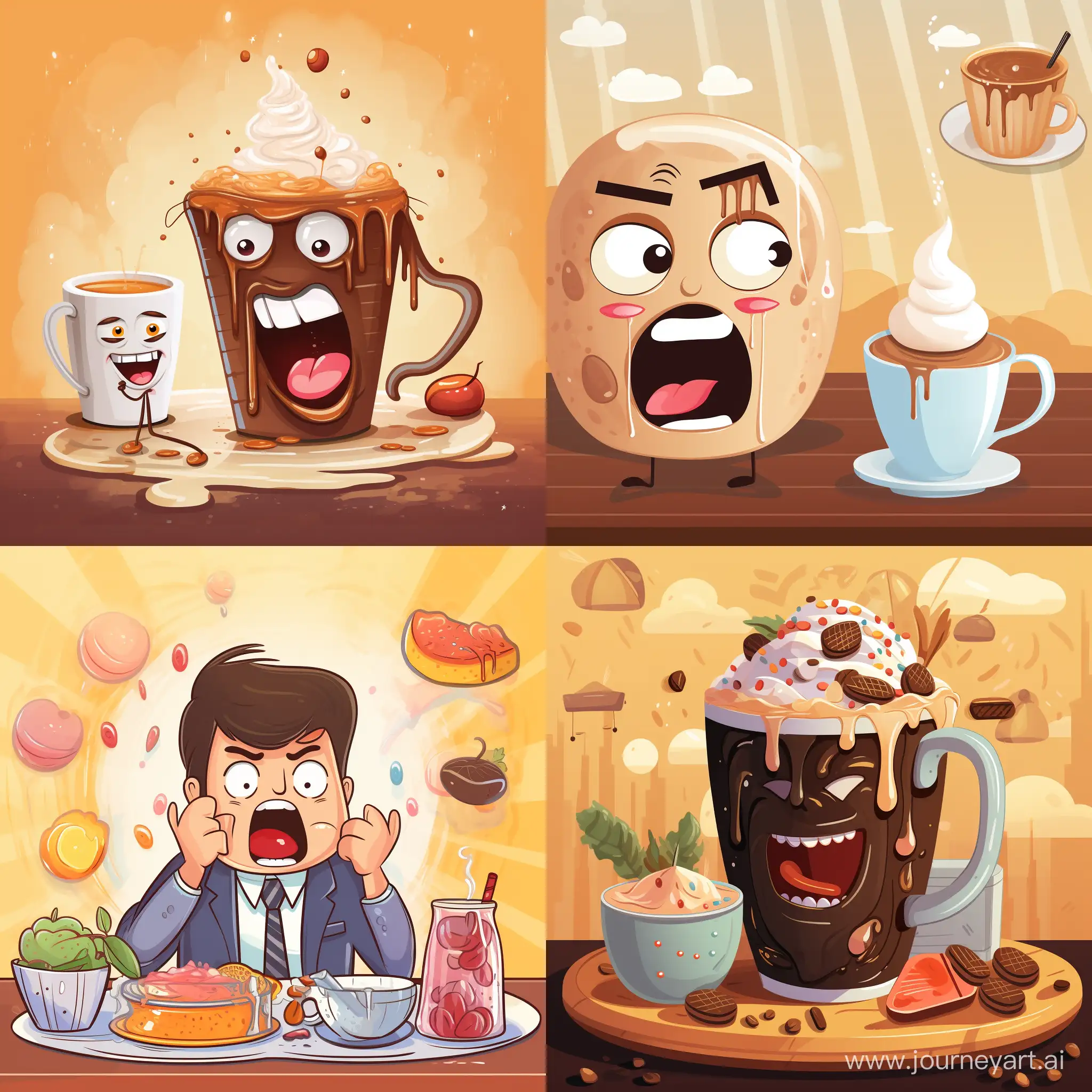 A person who experiences dental discomfort around foods and drinks that irritate the teeth, such as hot coffee, cold ice cream, or sour fruit