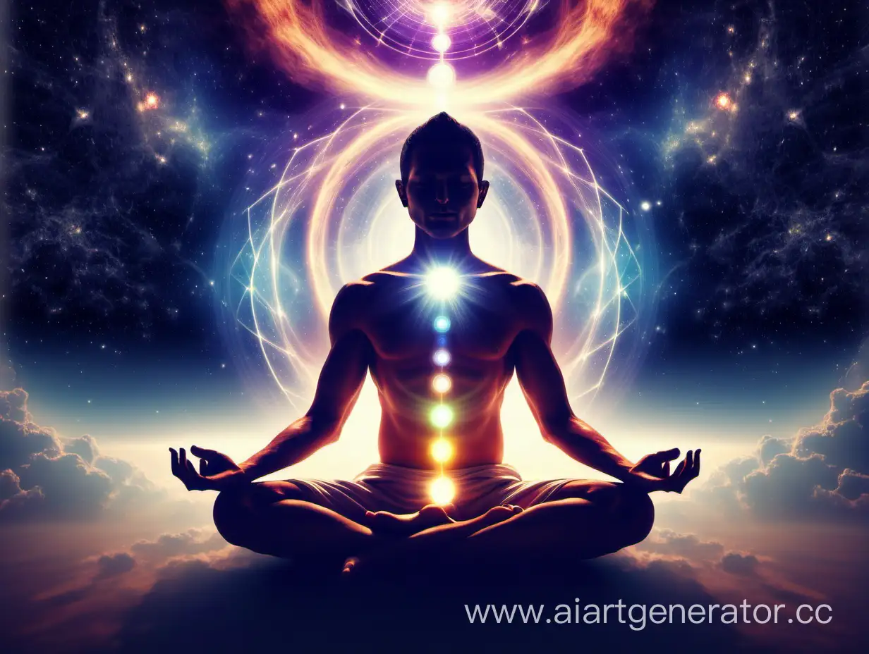 meditation, universe, spiritual energy