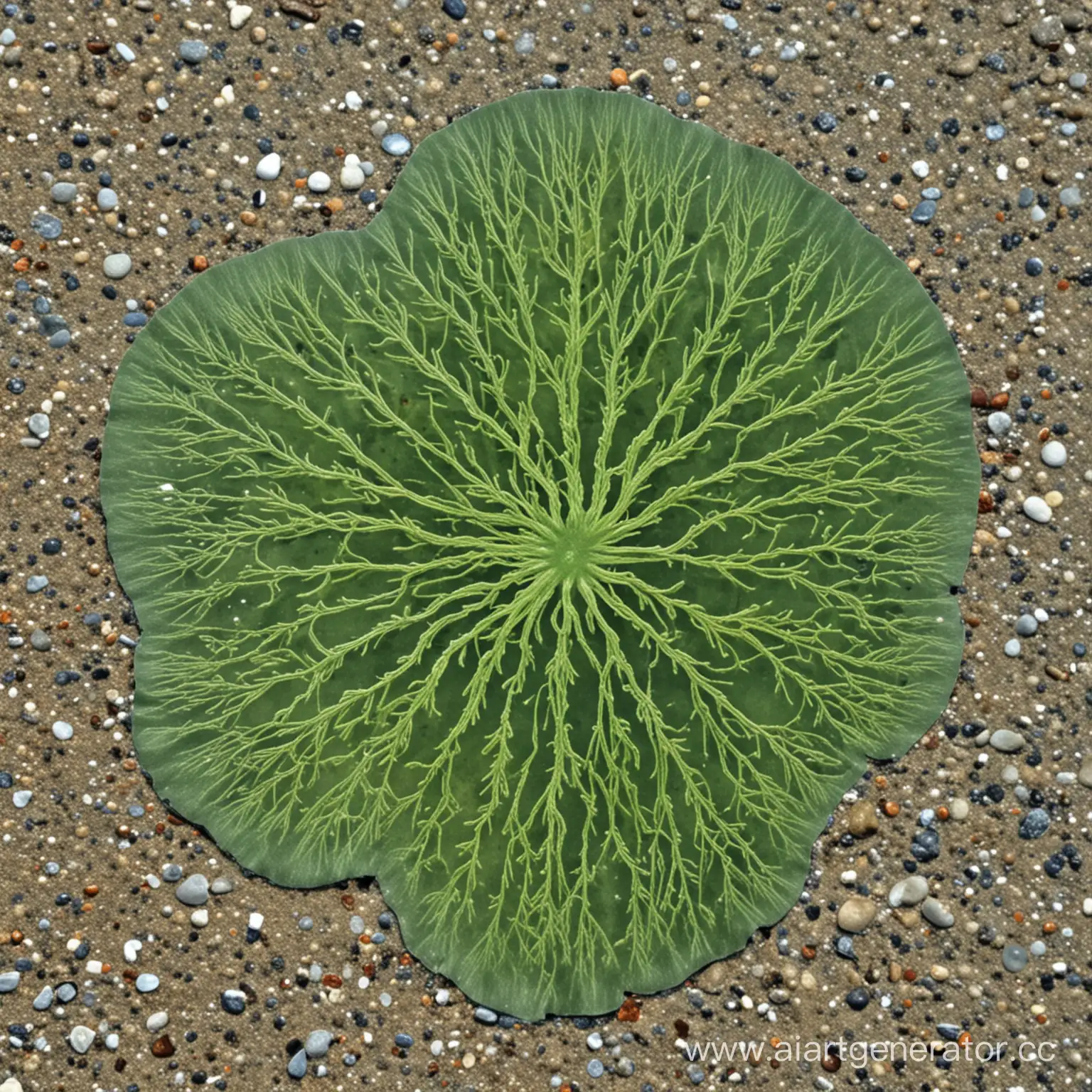 дуналиелла салина, одноклеточная водоросль