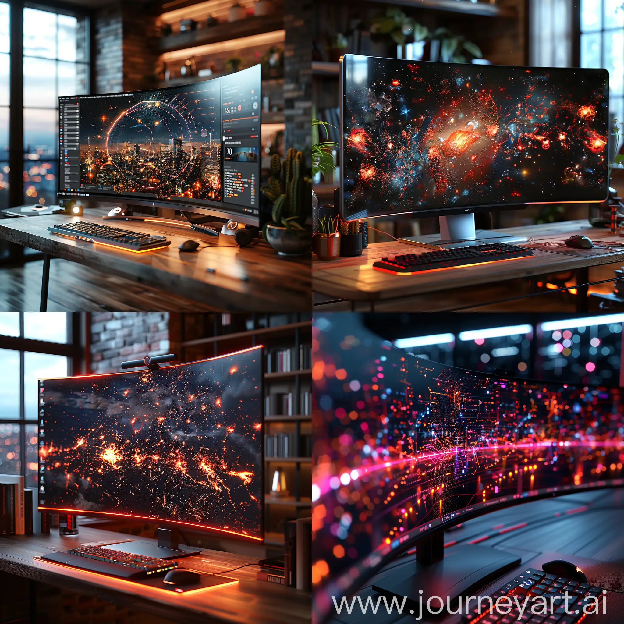 Futuristic-Curved-4K-OLED-Monitor-with-EyeTracking-and-Wireless-Connectivity