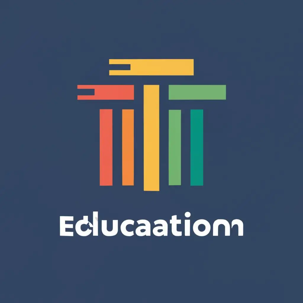 logo, Pillars, with the text "ركائز", typography, be used in Education industry