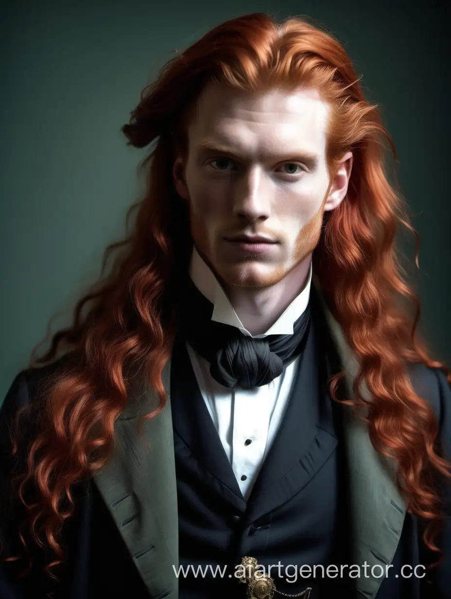 Charming-RedHaired-Gentleman-with-Luxurious-Locks-in-Victorian-England
