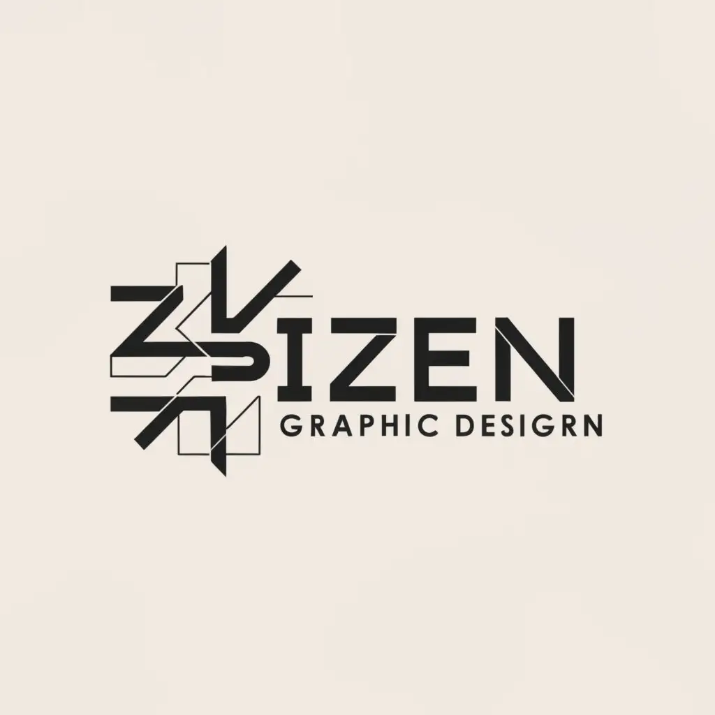 a logo design,with the text "Rizden Graphic design ", main symbol:RIZDEN GD,Moderate,be used in Internet industry,clear background