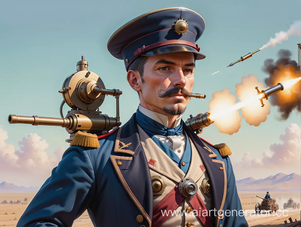 Inventor-Artilleryman-Crafting-Steampunk-Automatons