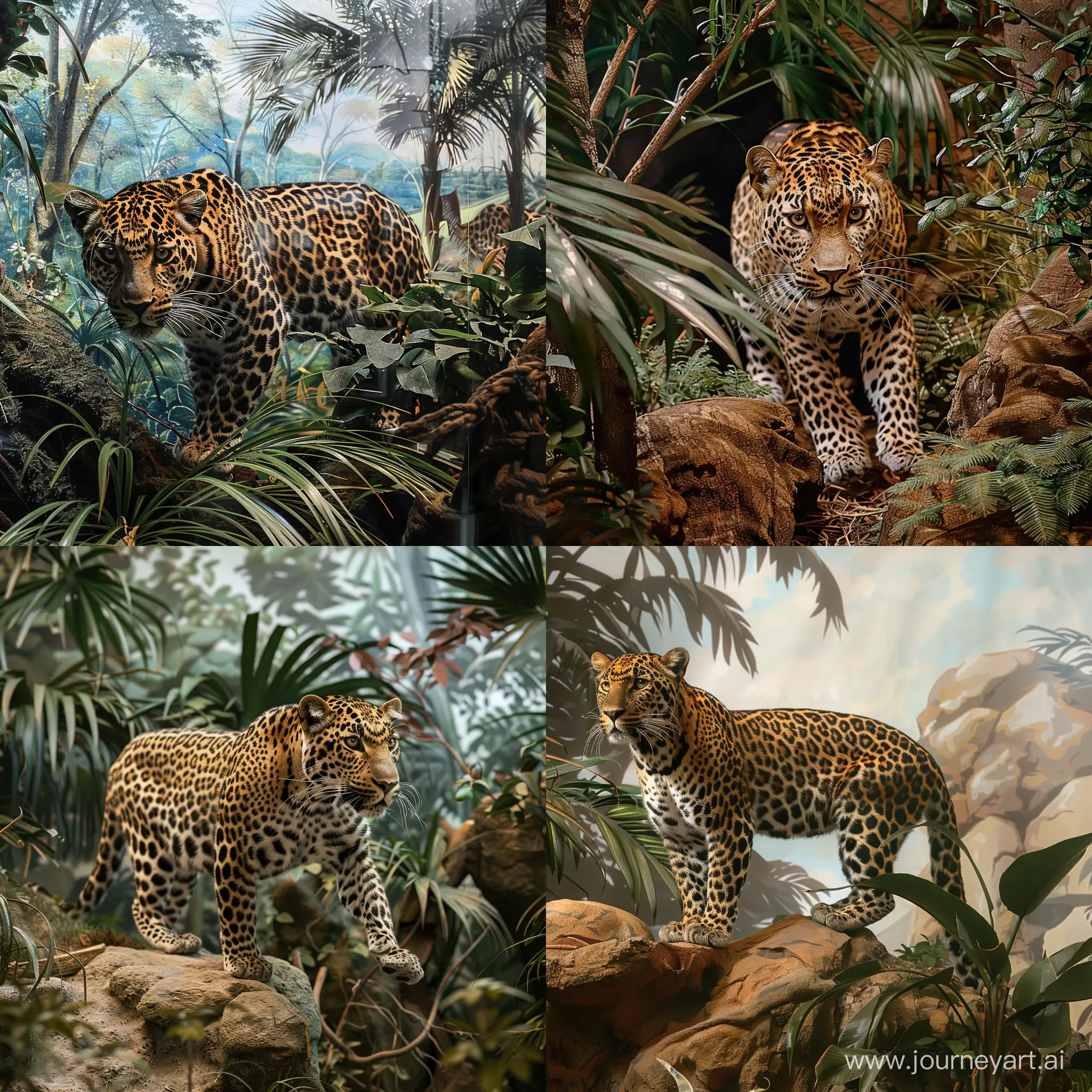 Detailed-Leopard-Habitat-Exhibit-at-Full-Zoo-Creative-Wildlife-Scene