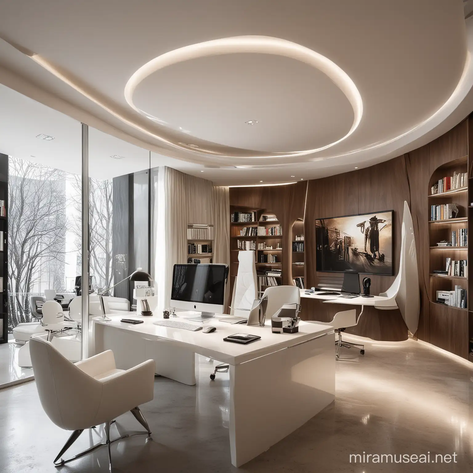 Modern and Innovative Office Space with UltraStylish Design Elements