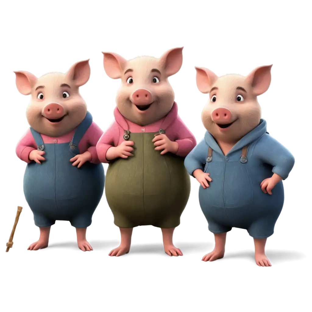 The-3-Little-Pigs-Captivating-PNG-Image-for-Storytelling-and-Education