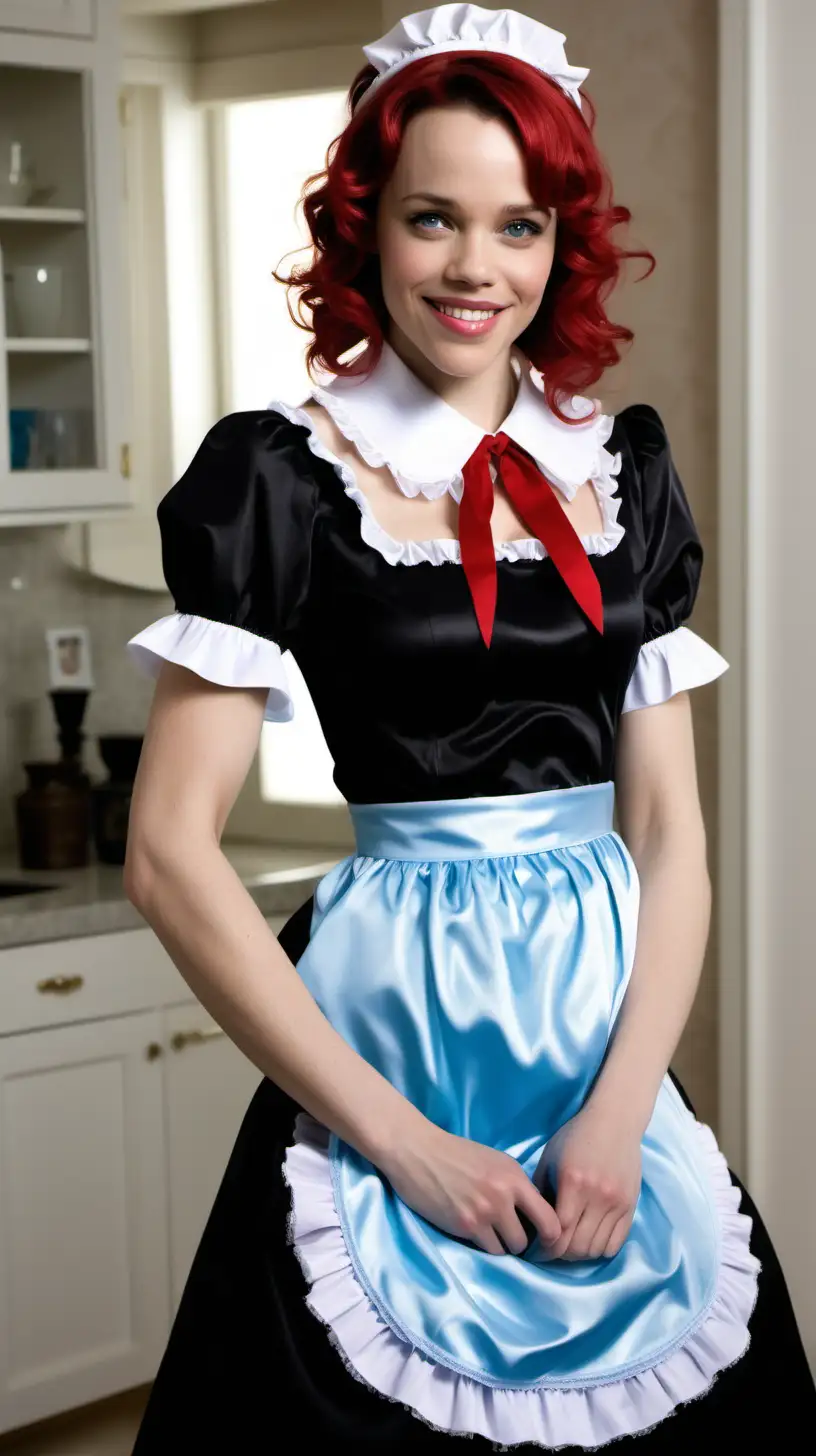 Charming Retro French Maid Gathering with Smiling Mothers