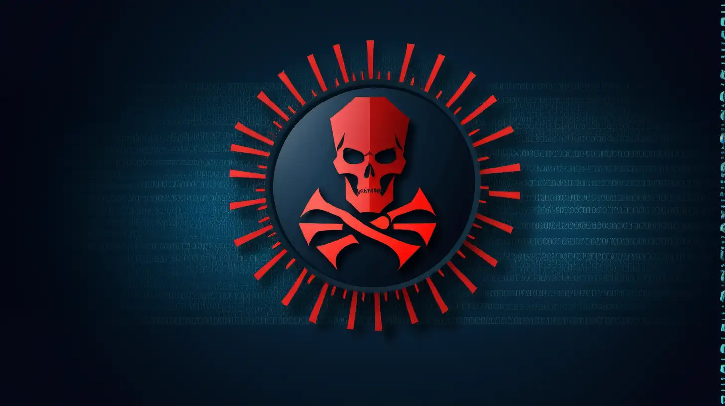 Digital Cybersecurity Concept Abstract Malware Development Wallpaper