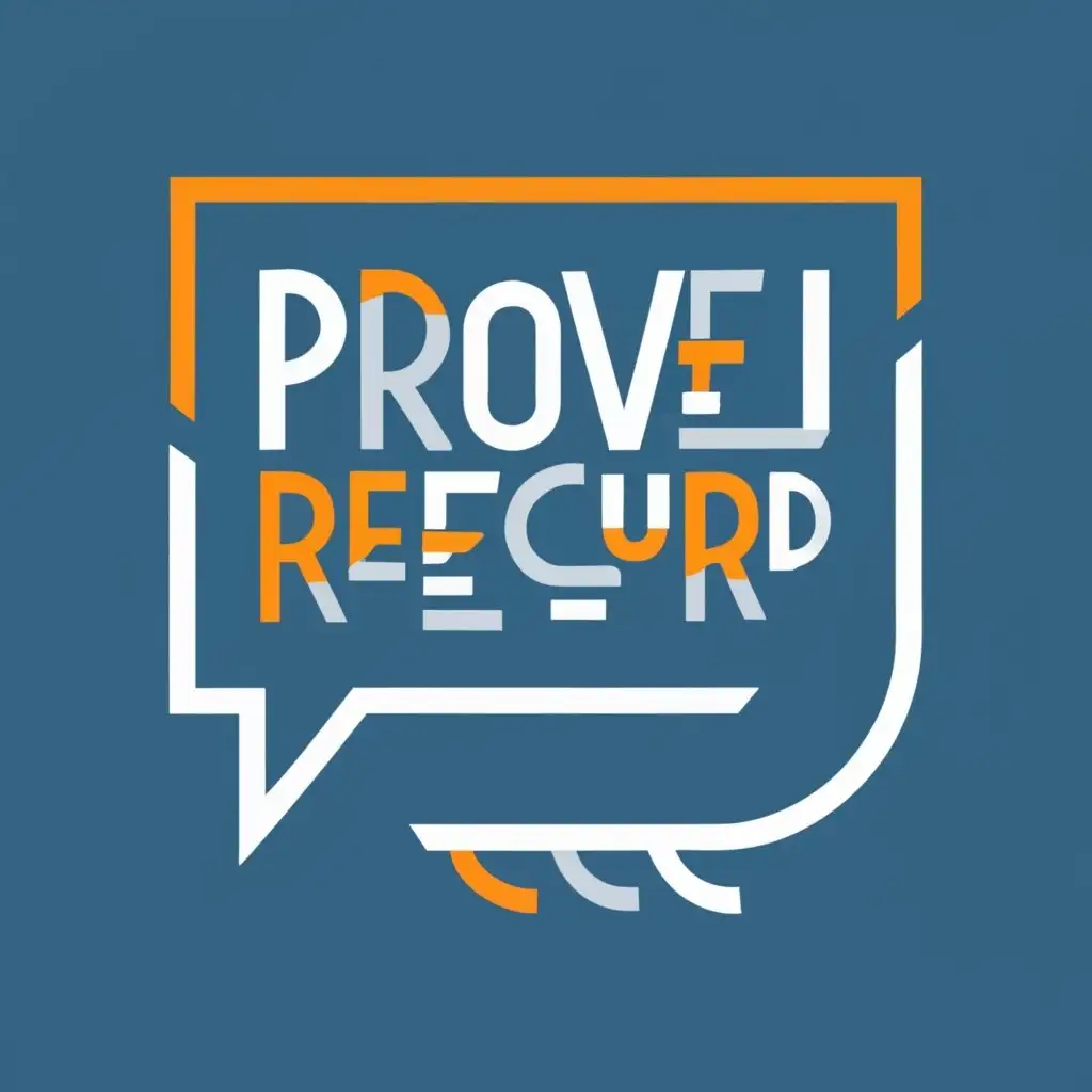 logo, digital, with the text "Proven Track Record:", typography, be used in Finance industry