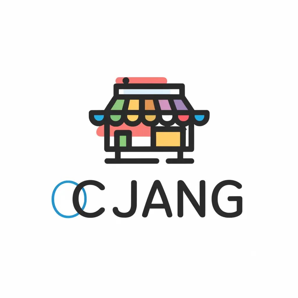 a logo design,with the text "C-JANG", main symbol:MARKET,Moderate,clear background