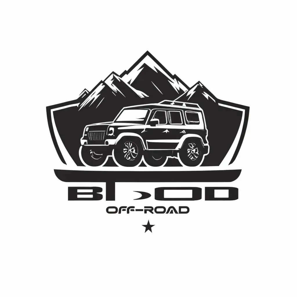 LOGO-Design-for-BTerrain-Bold-Offroad-SUV-Vector-Logotype-with-Mountain-and-Sea-Elements-in-Black-and-White