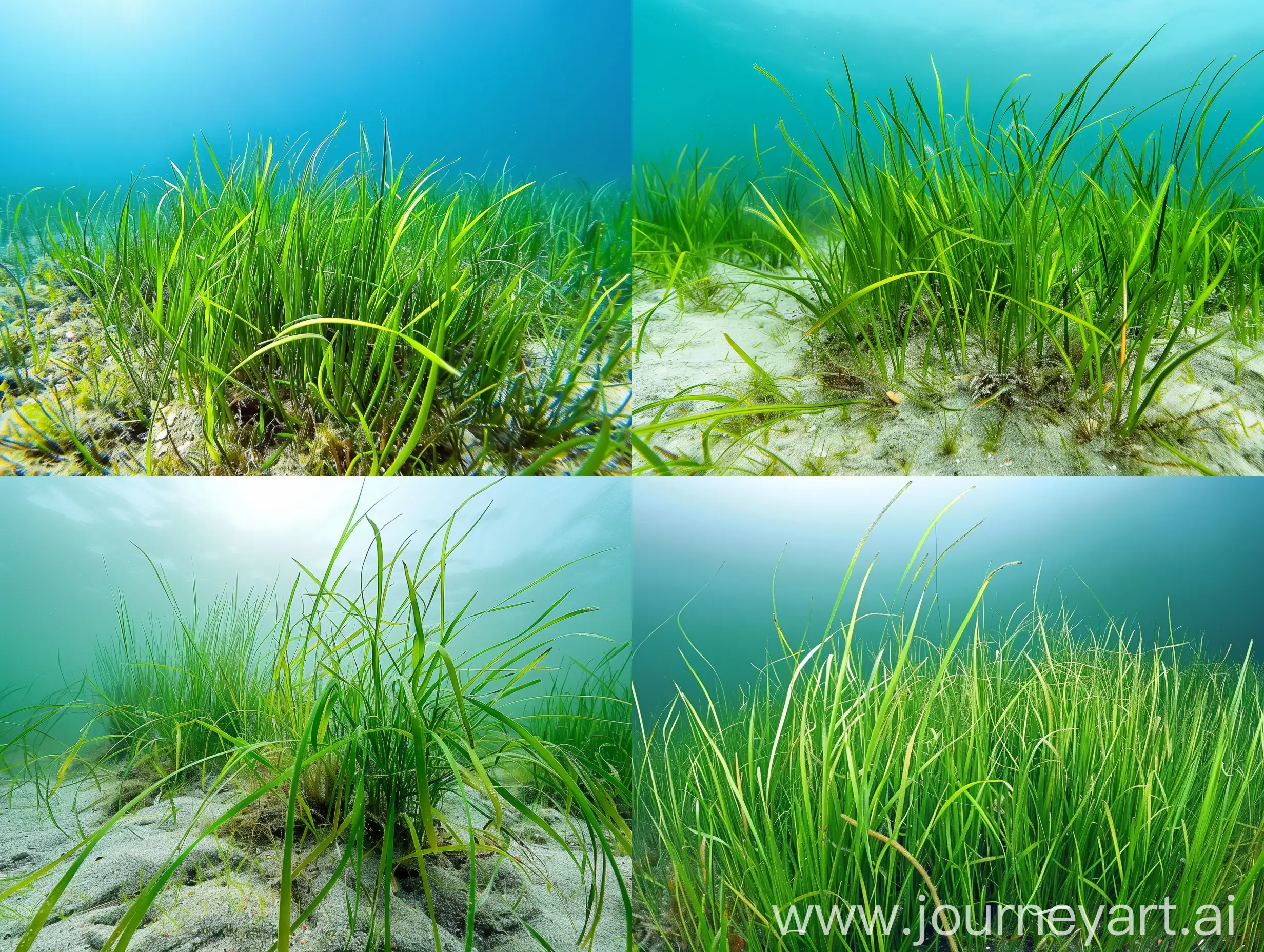 Real life picture of seagrass