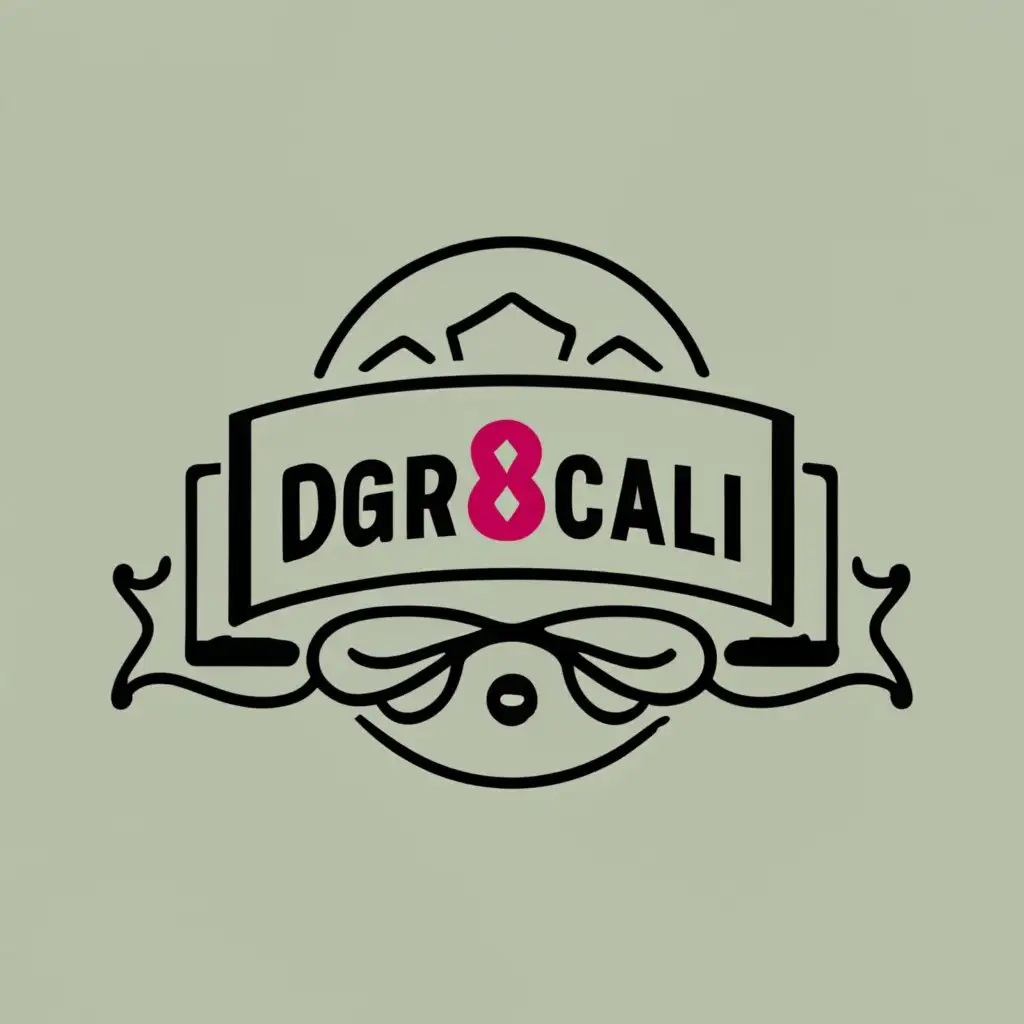 logo, Dgr8cali, with the text "Dgr8cali", typography, be used in Retail industry. Remove background 