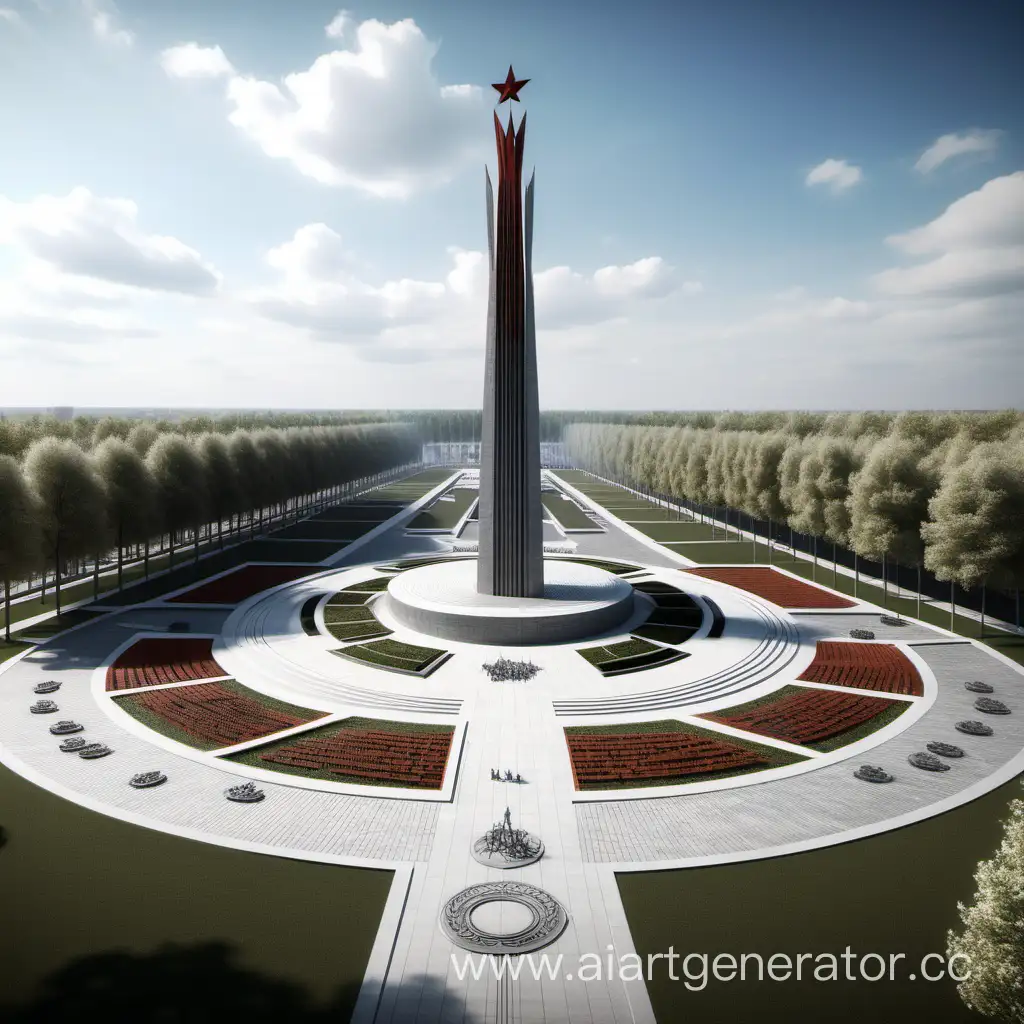 Memorial-Park-Commemorating-80th-Anniversary-of-Victory-in-Great-Patriotic-War