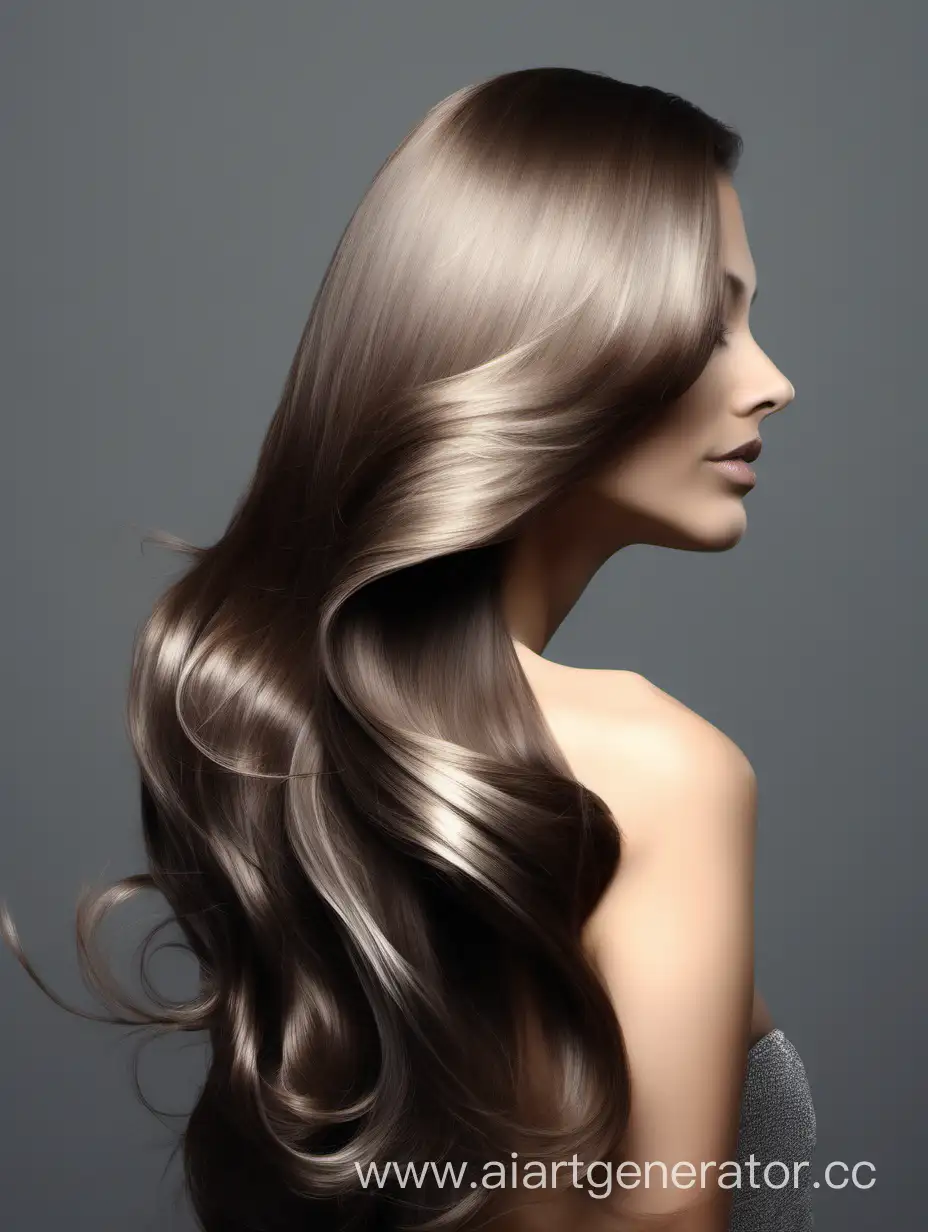 Glamorous-Long-Shiny-Hair-on-a-Chic-Gray-Background