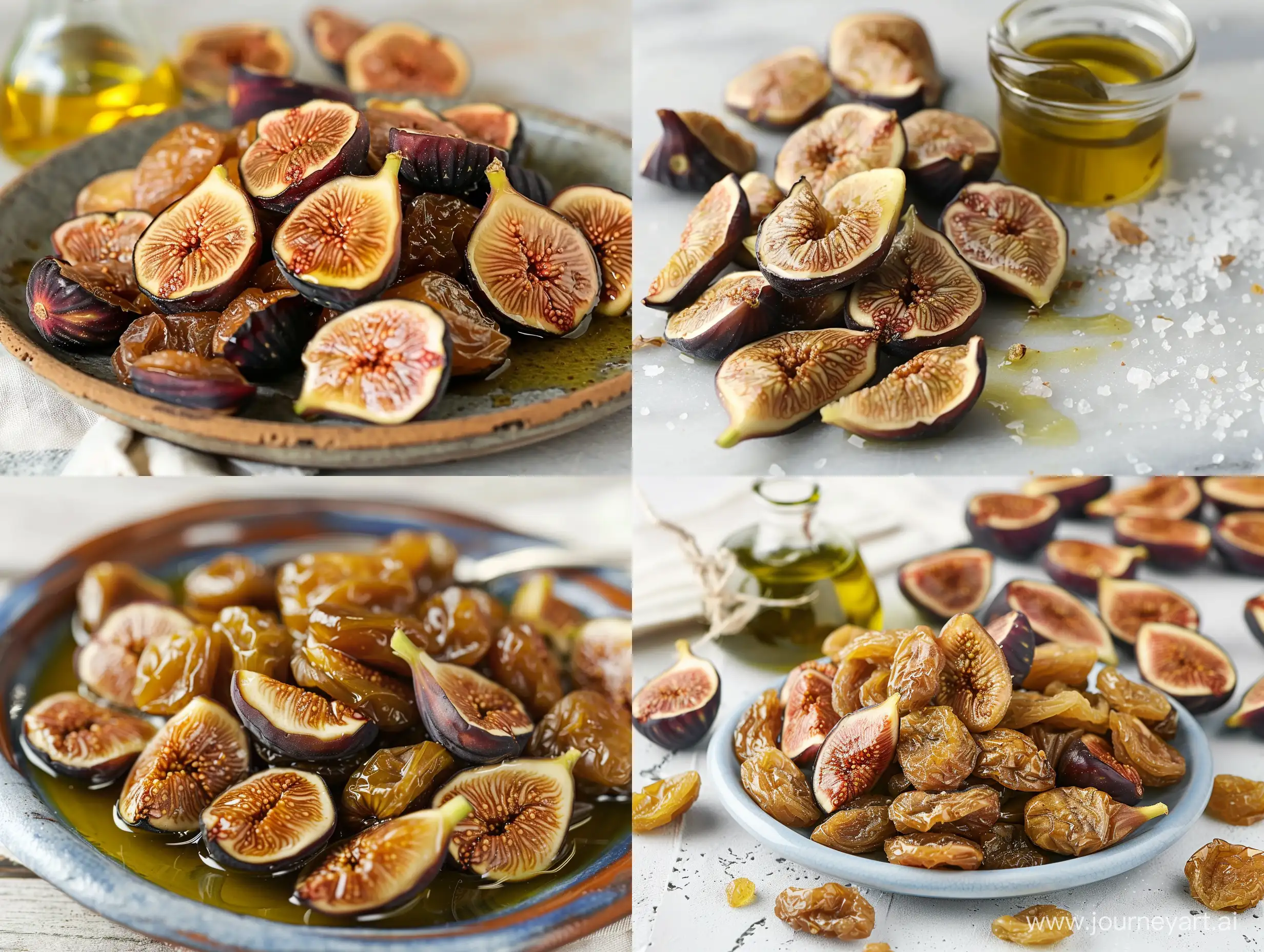 dried figs with olive oil