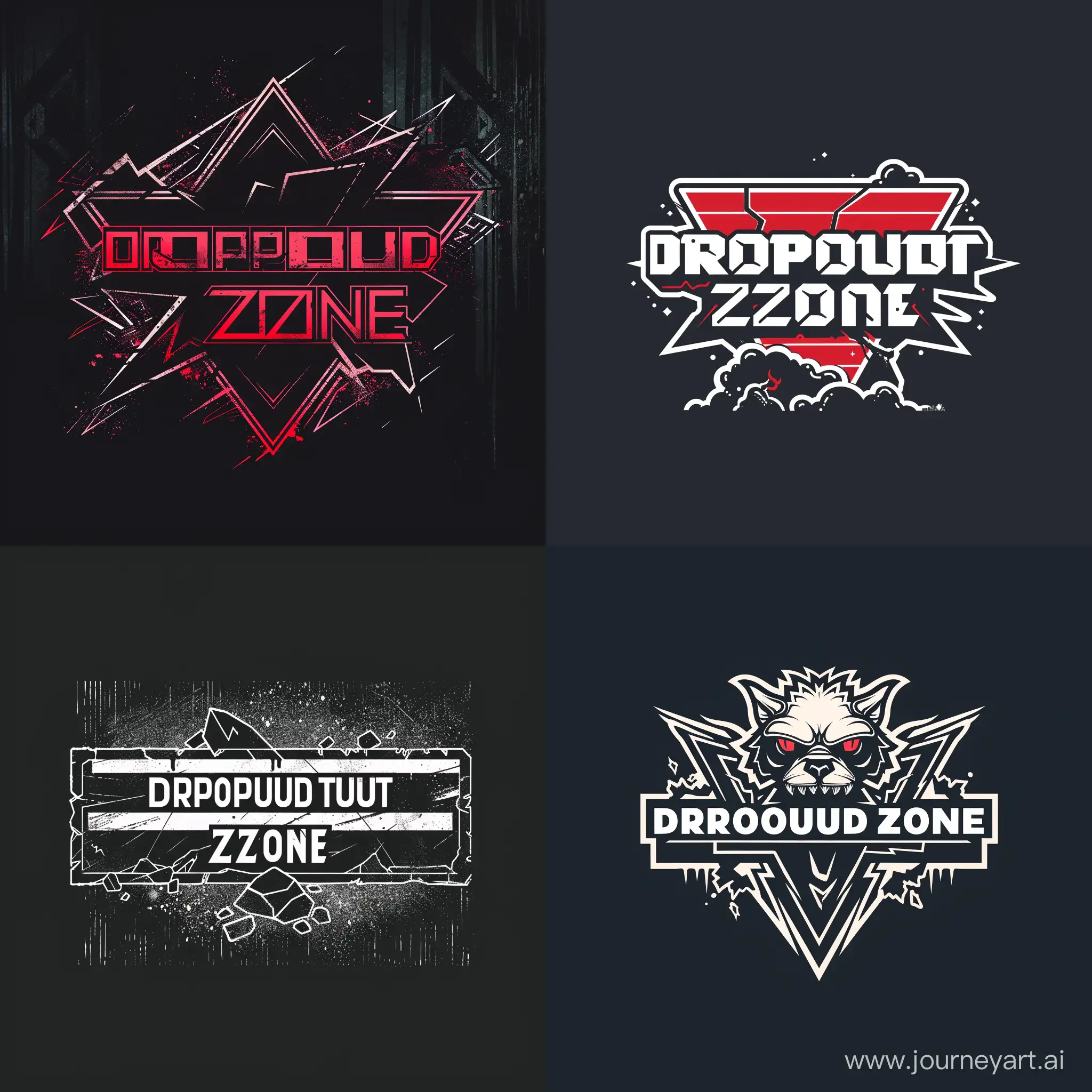logo for DROPOUT ZONE