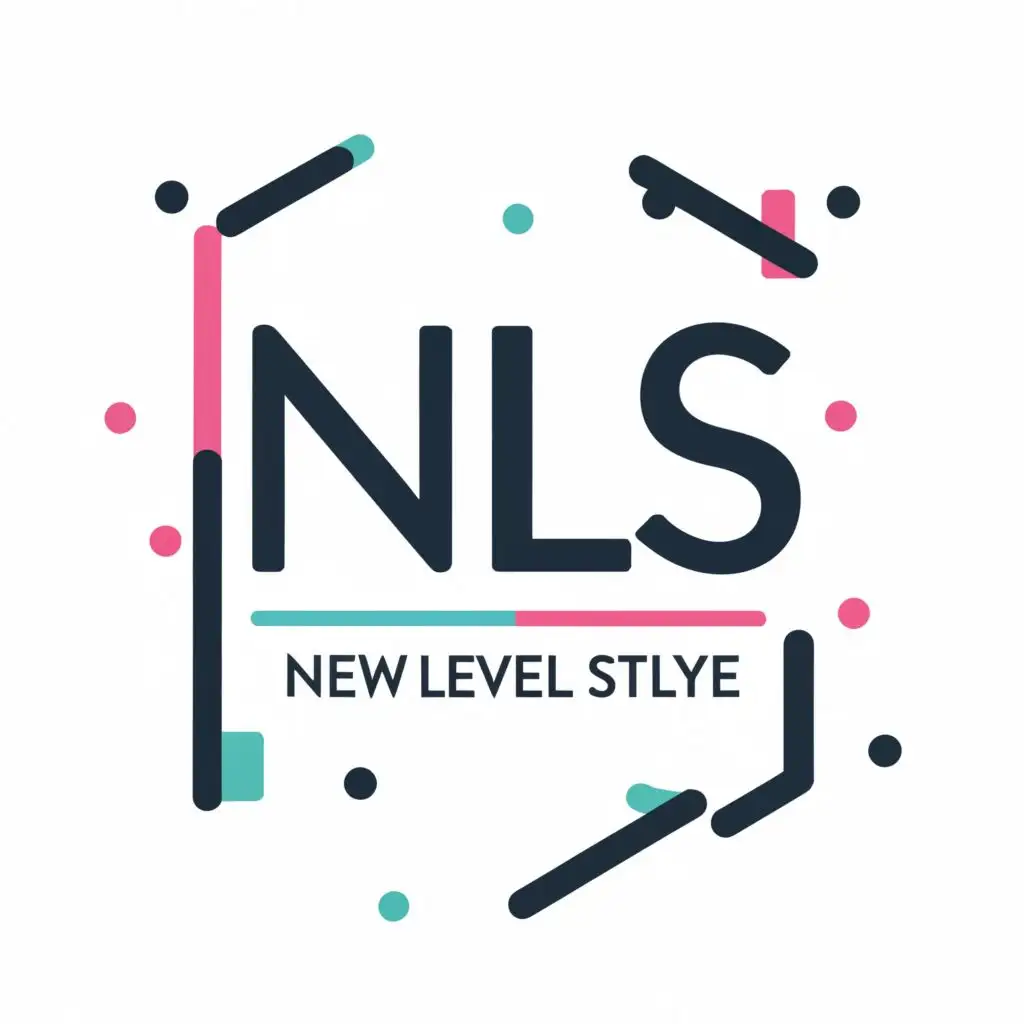 logo, NLS, with the text "New Level Style", typography, be used in Nonprofit industry