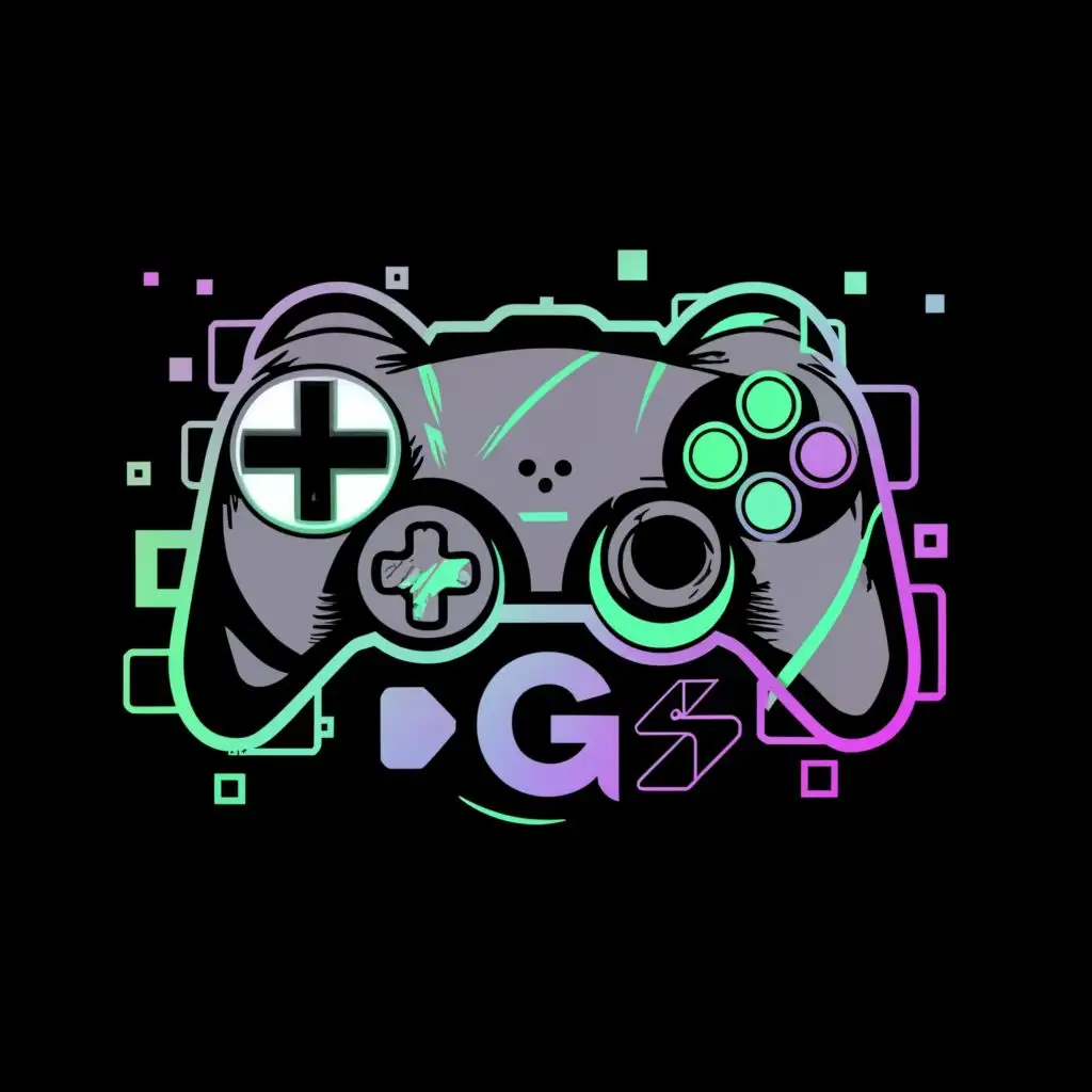 LOGO-Design-for-G4-Gaming-Sleek-Controller-Emblem-with-Custom-Typography