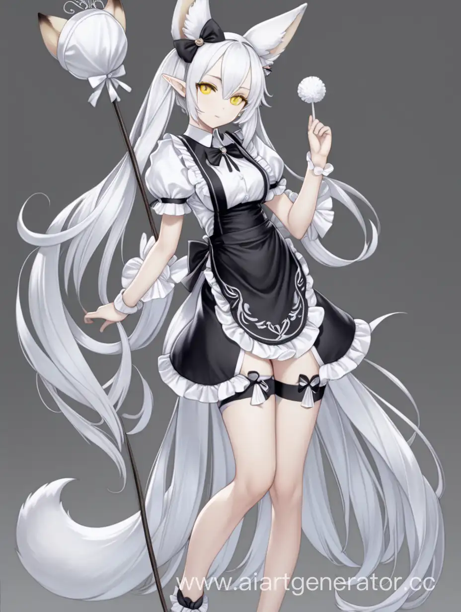 Maid-Fox-Elf-with-Unique-Anime-Style-Elegant-Standing-Pose