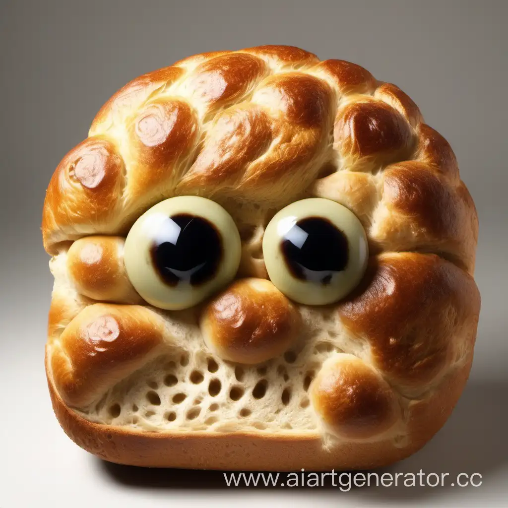 Whimsical-Bread-Creature-Sculpture-Artistic-Edible-Masterpiece