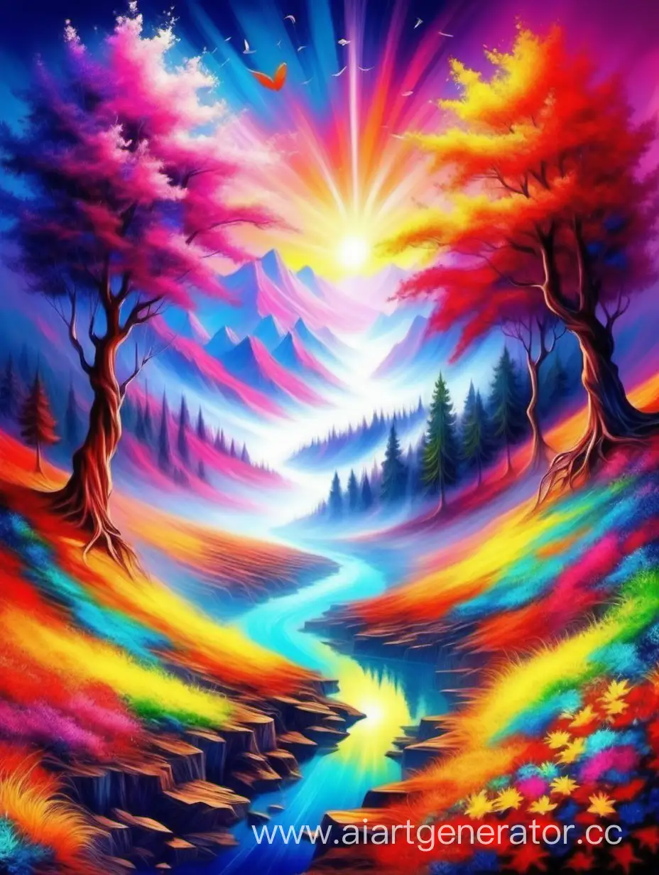 Enchanting-Dreamscape-A-Colorful-Journey-of-Happiness-and-Mystique