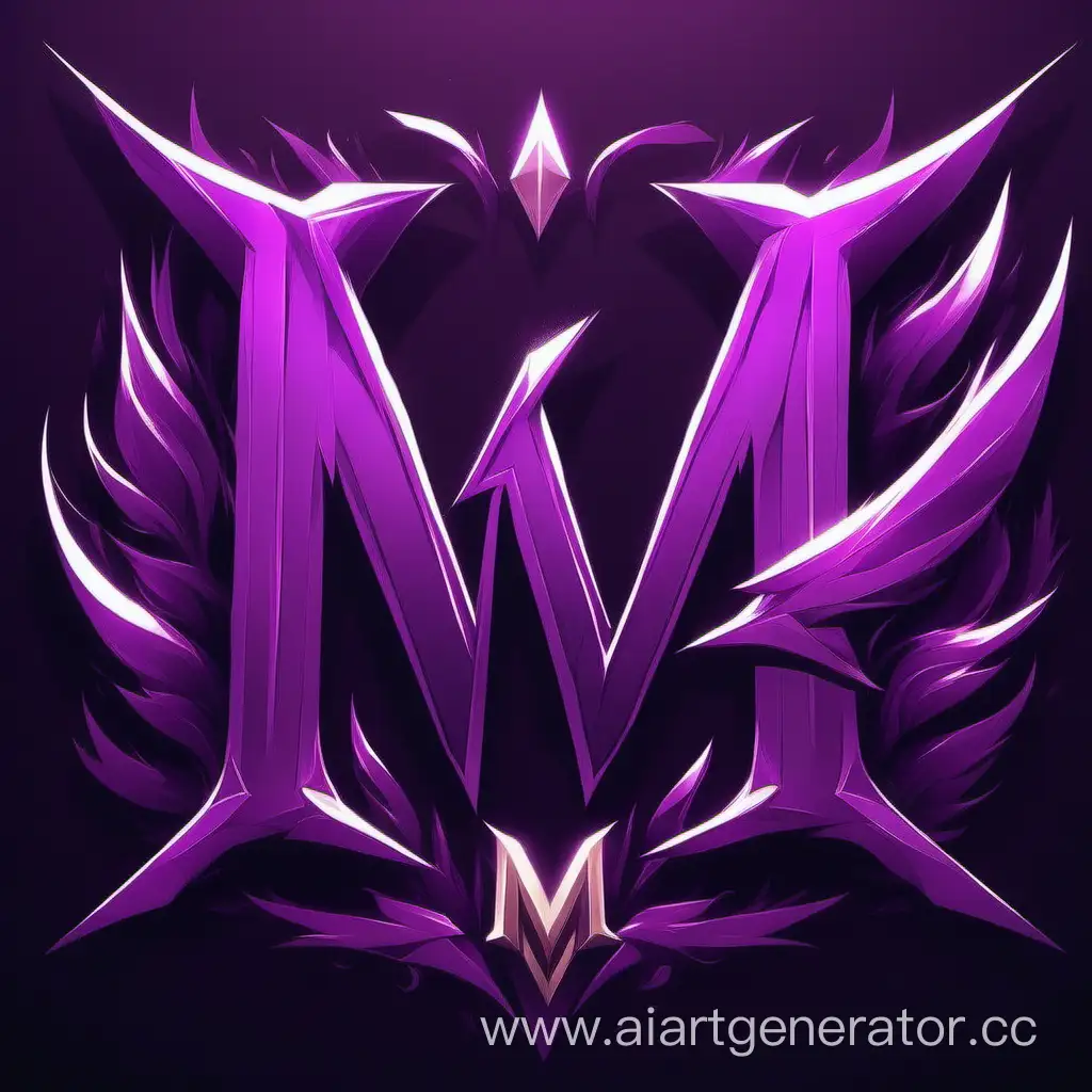 League-of-Legends-Inspired-Dark-Purple-Letter-M-Art