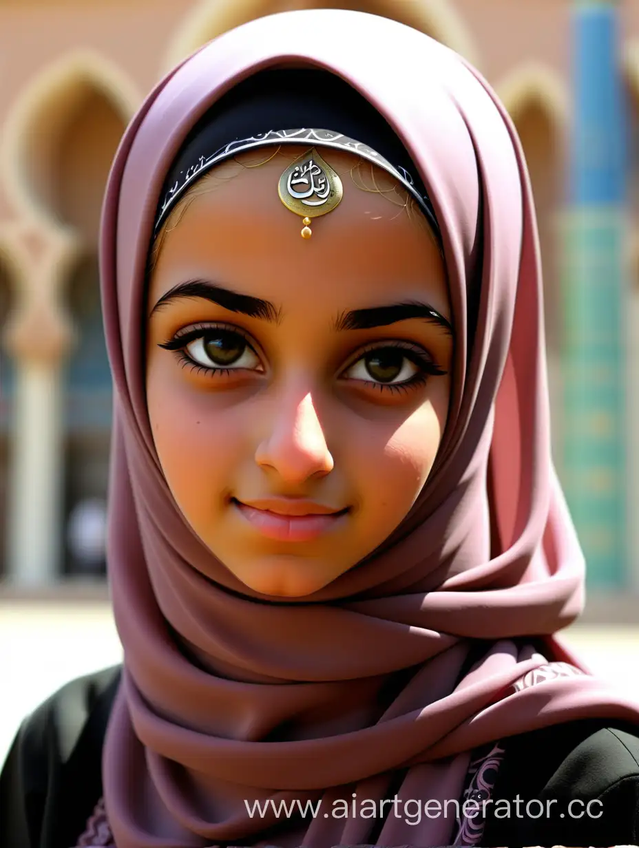 девушка подросток мусульманка