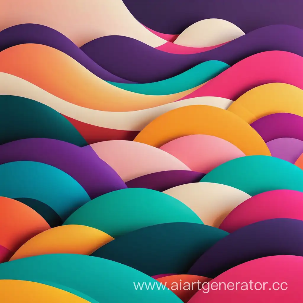 abstract colorfull background in Japanese style