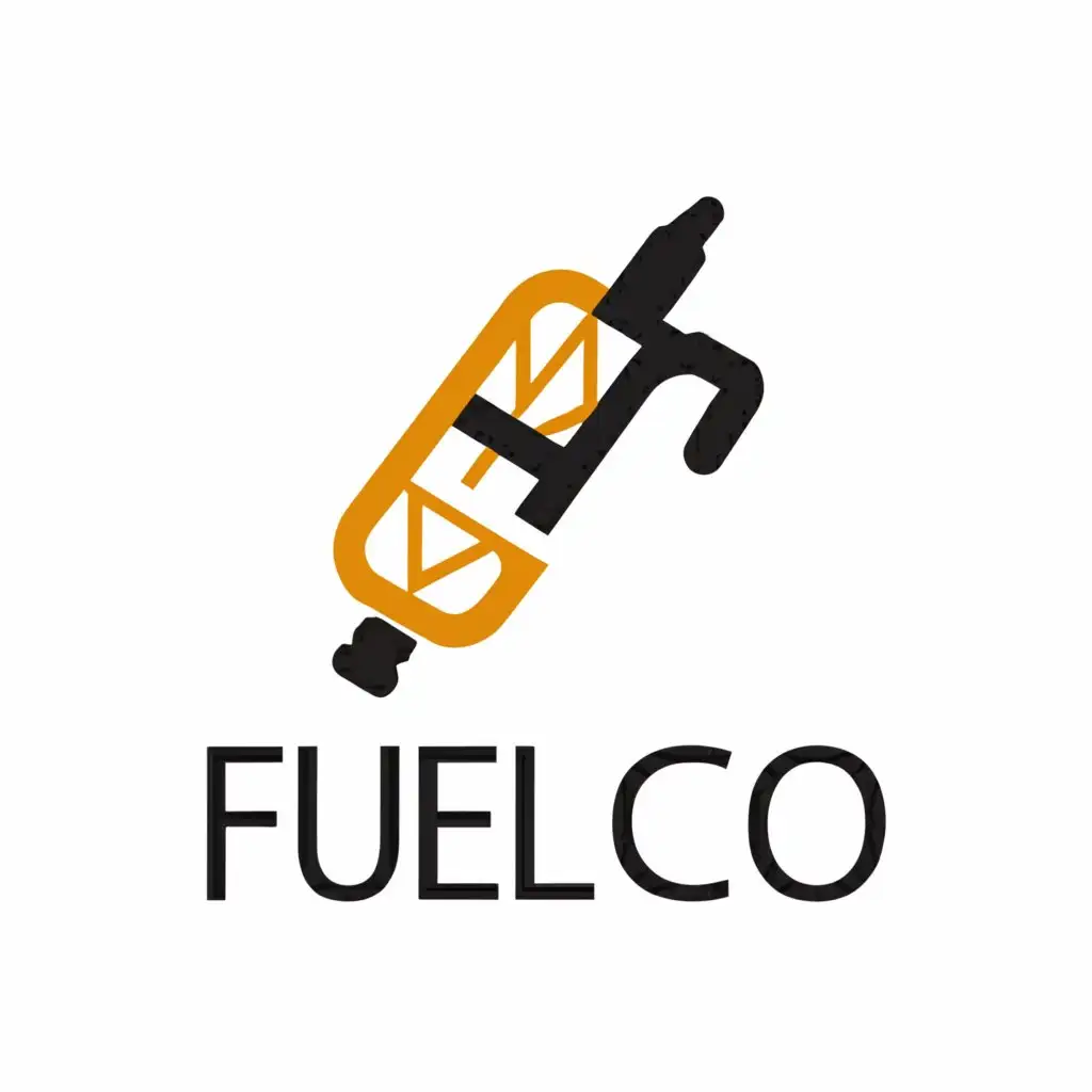 a logo design,with the text "FuelCO", main symbol:Fuel / Petroleum products,Moderate,clear background