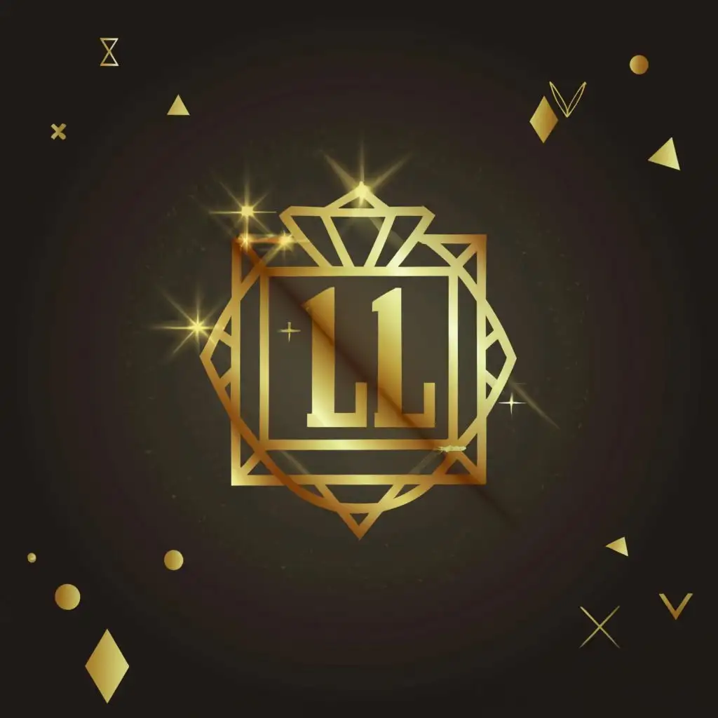 LOGO-Design-For-LuxeLuxe-Elegant-Gold-and-Diamond-Emblem-with-Distinct-Typography-for-Retail-Industry