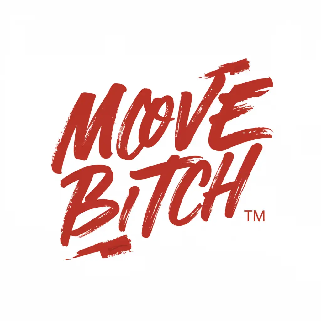 a logo design,with the text "Move Bitch", main symbol:Coke,Moderate,be used in Travel industry,clear background